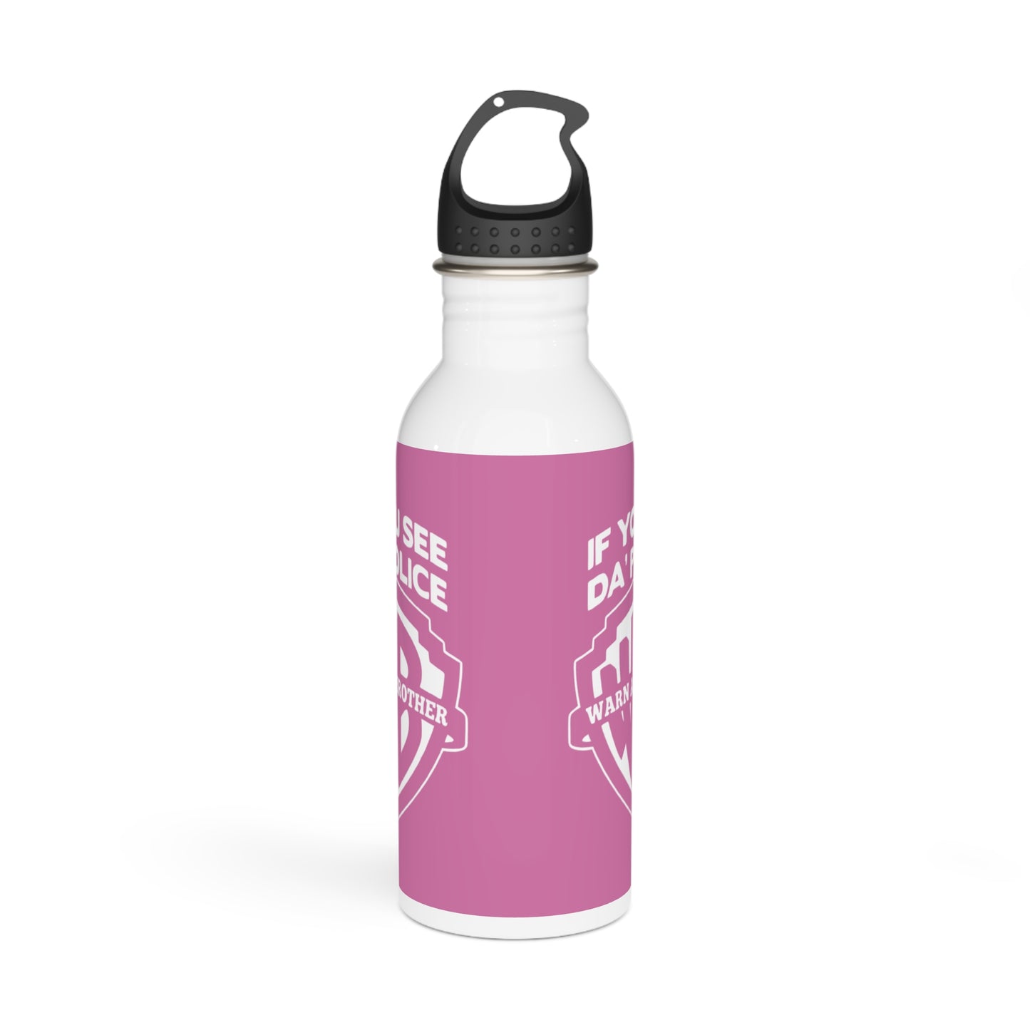 Warn A Brother Stylish Stainless Steel Water Bottle - Eco-Friendly, Durable, Perfect for On-the-Go - Pink