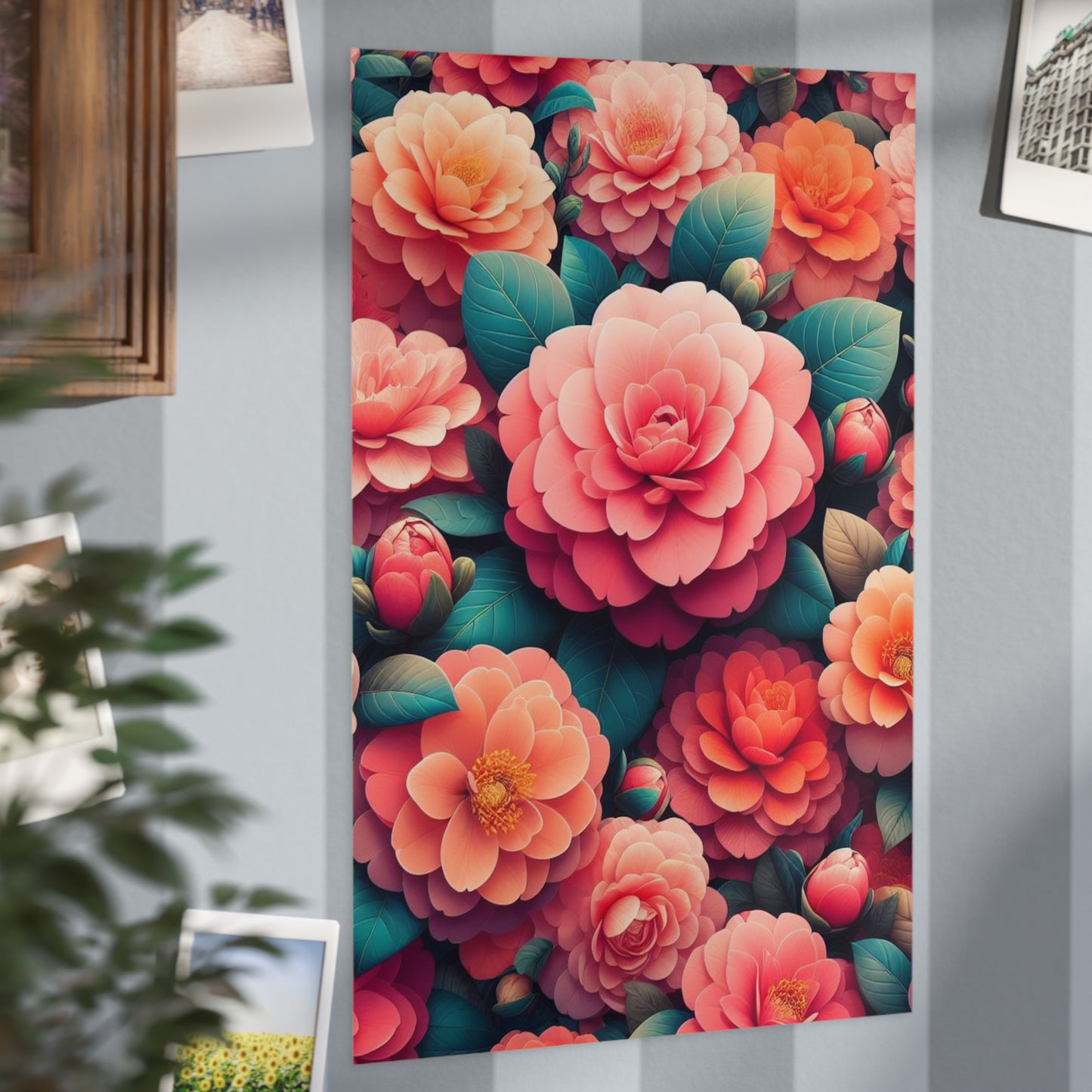 Camelias Unframed Prints