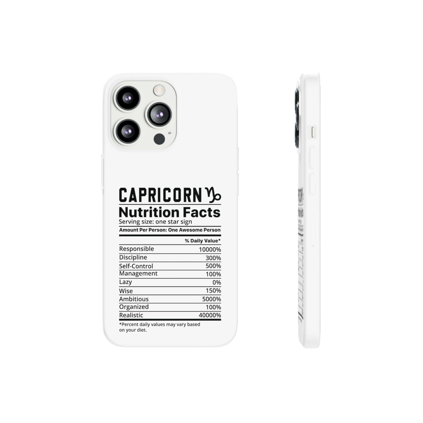 Capricorn Nutrition Flexi Cases iPhone/Samsung with Gift Wrapping Option