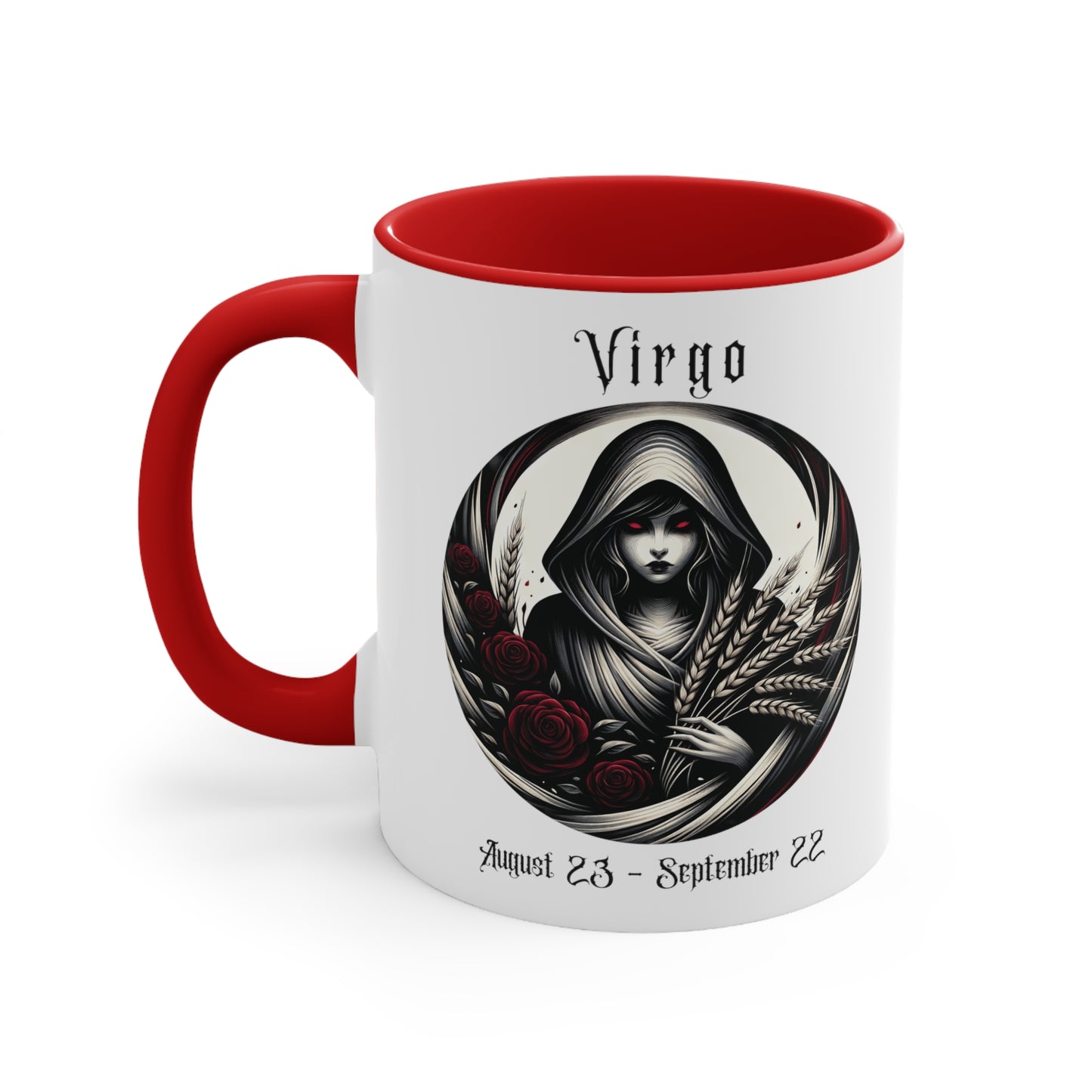 Gothic Virgo Colorful Accent Mugs, 11oz