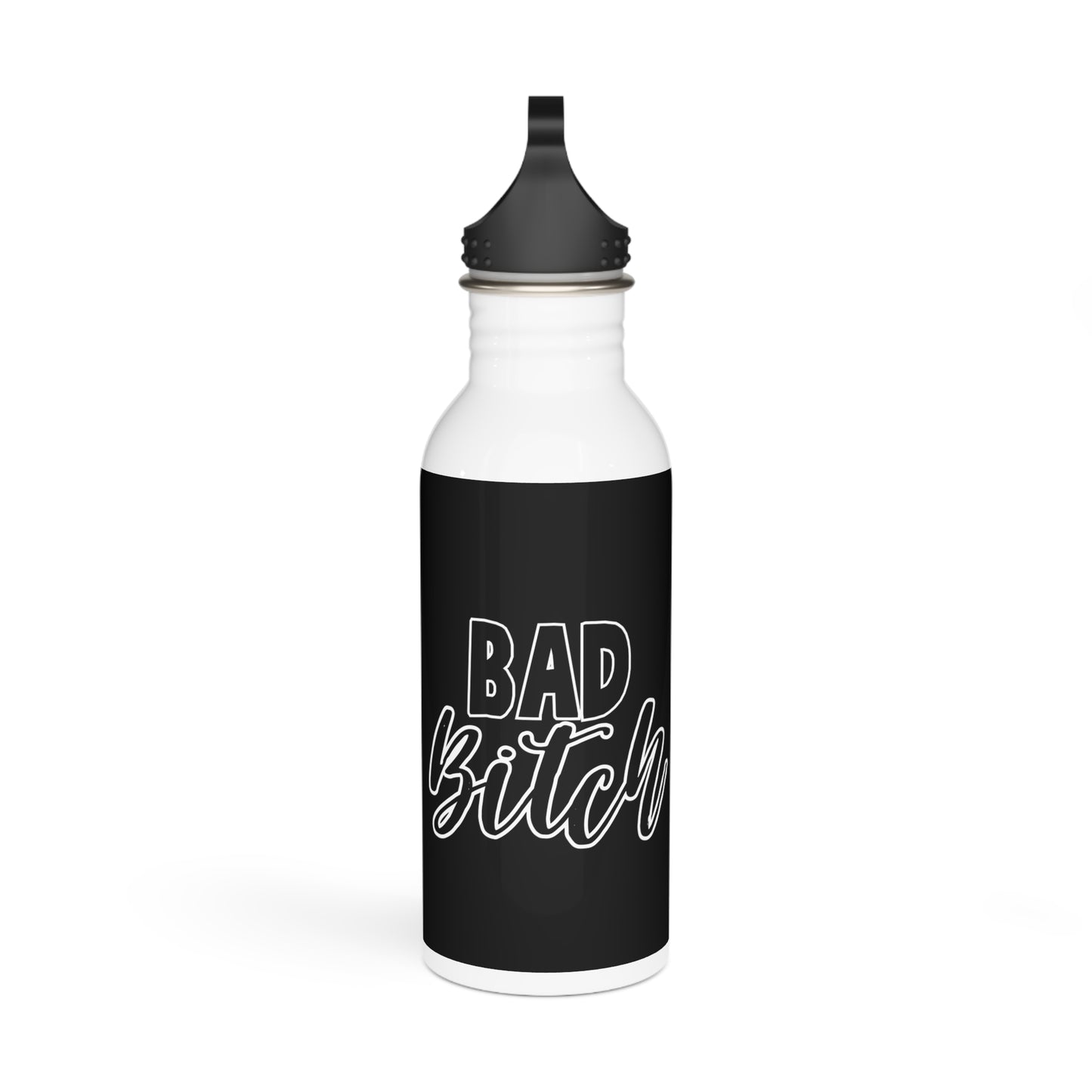 Bad Bitch Stylish Stainless Steel Water Bottle - Eco-Friendly, Durable, Perfect for On-the-Go - Black