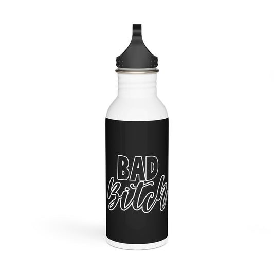 Bad Bitch Stylish Stainless Steel Water Bottle - Eco-Friendly, Durable, Perfect for On-the-Go - Black