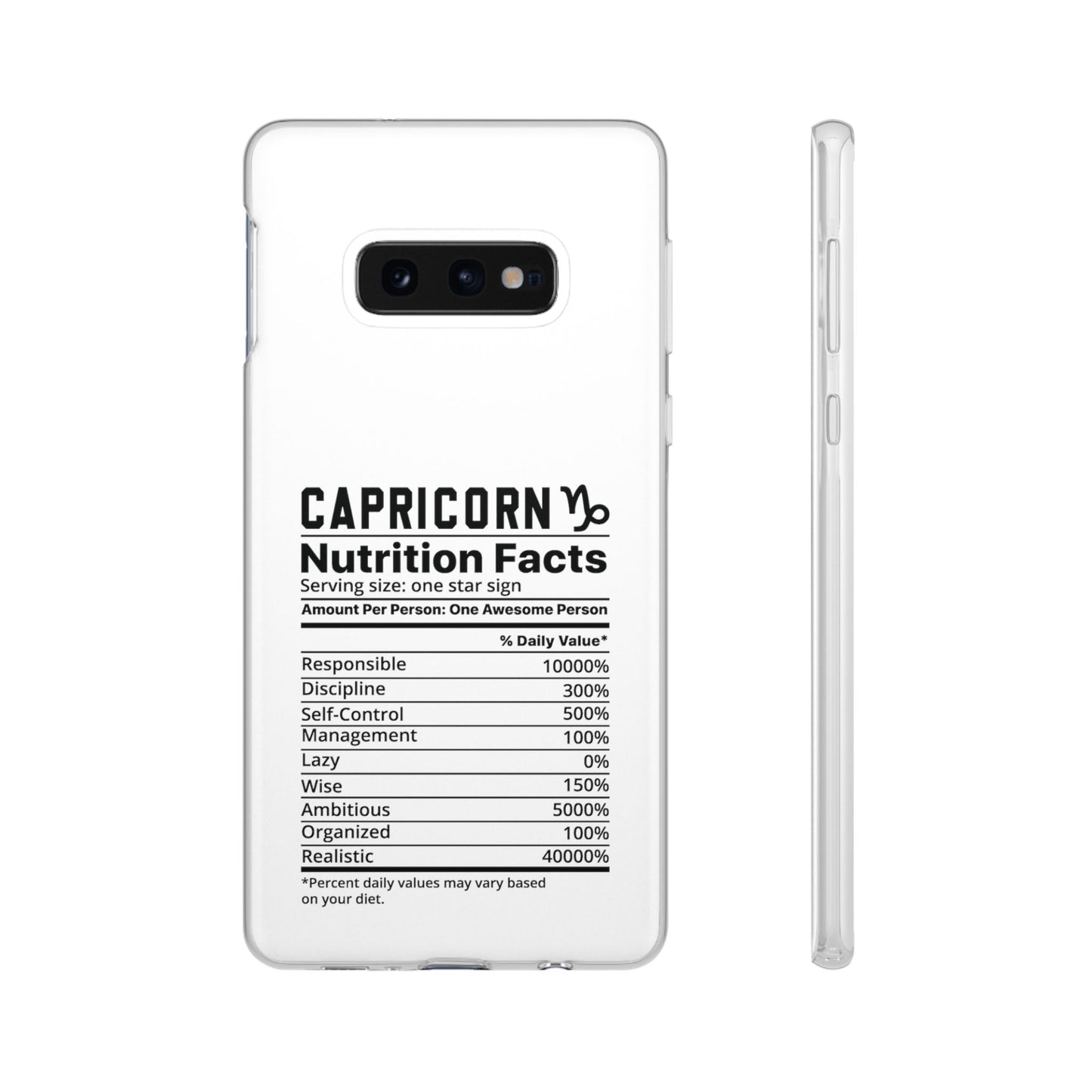 Capricorn Nutrition Flexi Cases iPhone/Samsung with Gift Wrapping Option