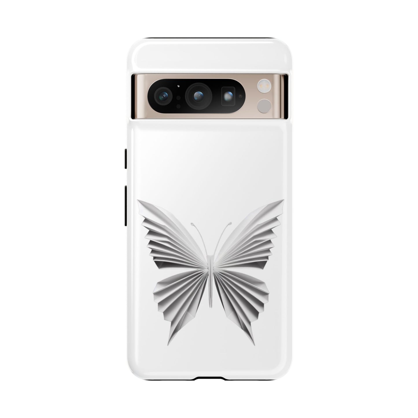 Origami White Butterfly Tough Cases iPhone/Google/Samsung