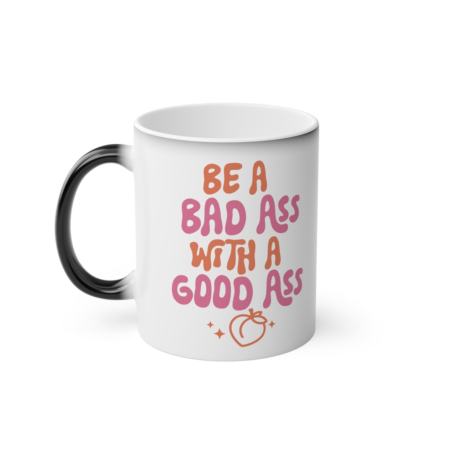 Bad Ass Magic Mug - Color Changing Mug for Fitness Enthusiasts