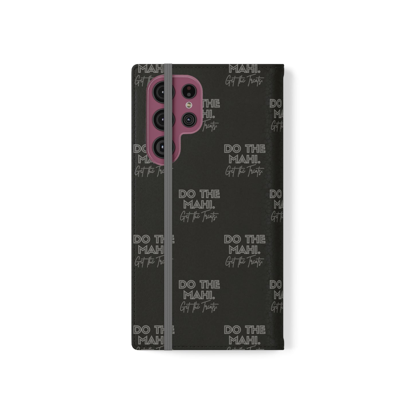 Do The Mahi. Flip Cases for iPhone/Samsung - black