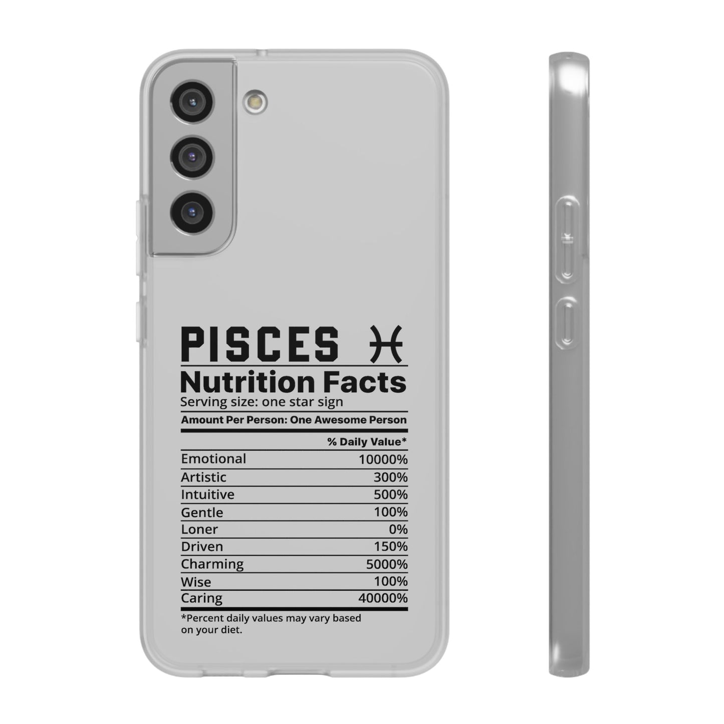 Pisces Nutrition Flexi Cases iPhone/Samsung with Gift Wrapping Option