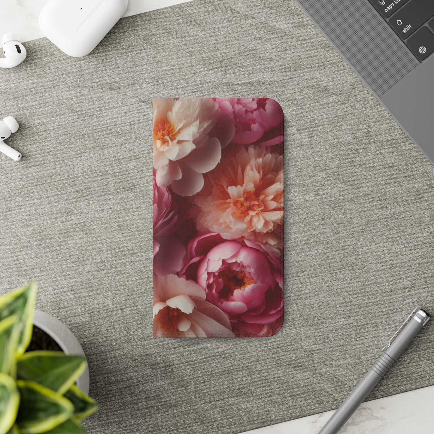 Peonies Flip Cases iPhone/Samsung