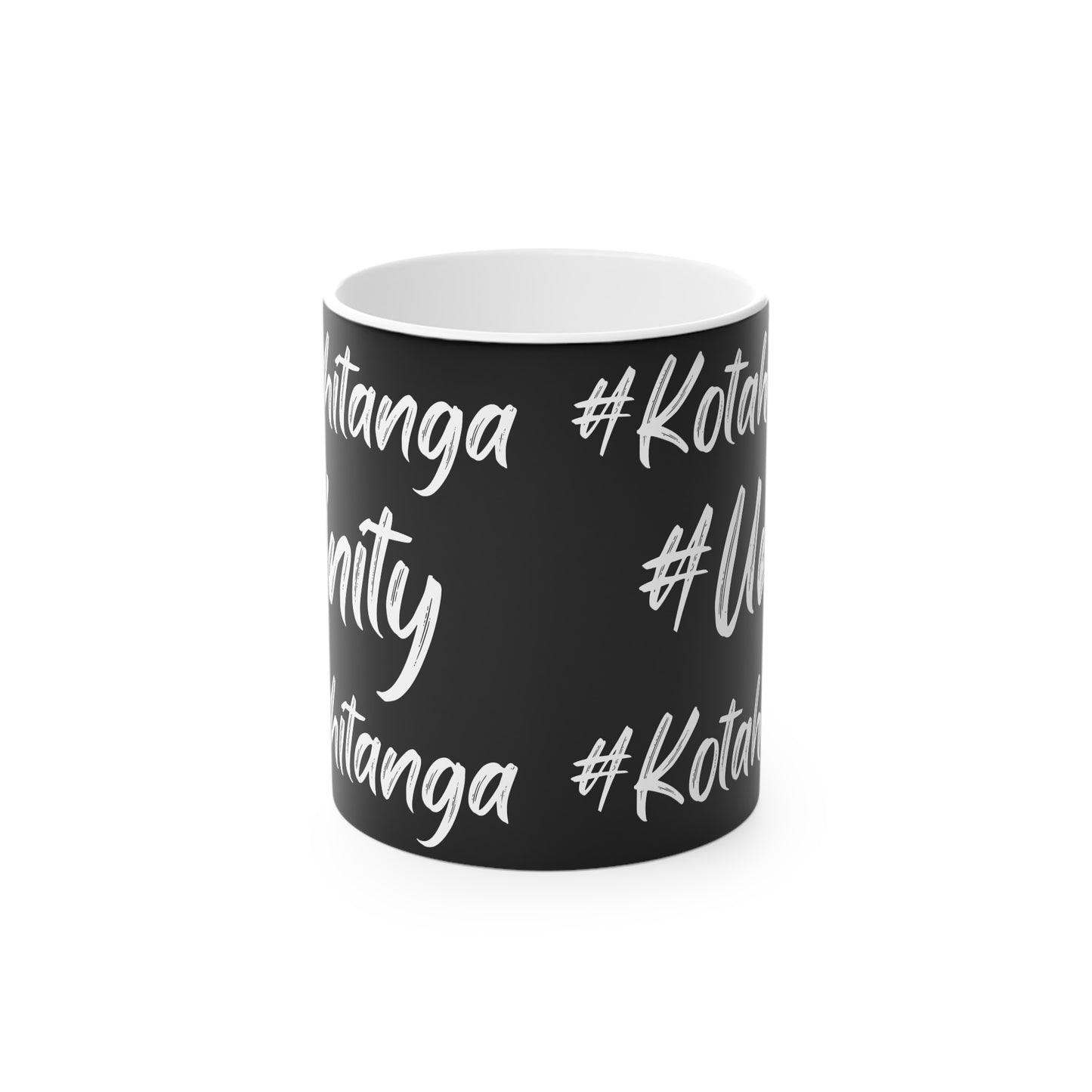 #Kotahitanga #Unity Magic Mug - black