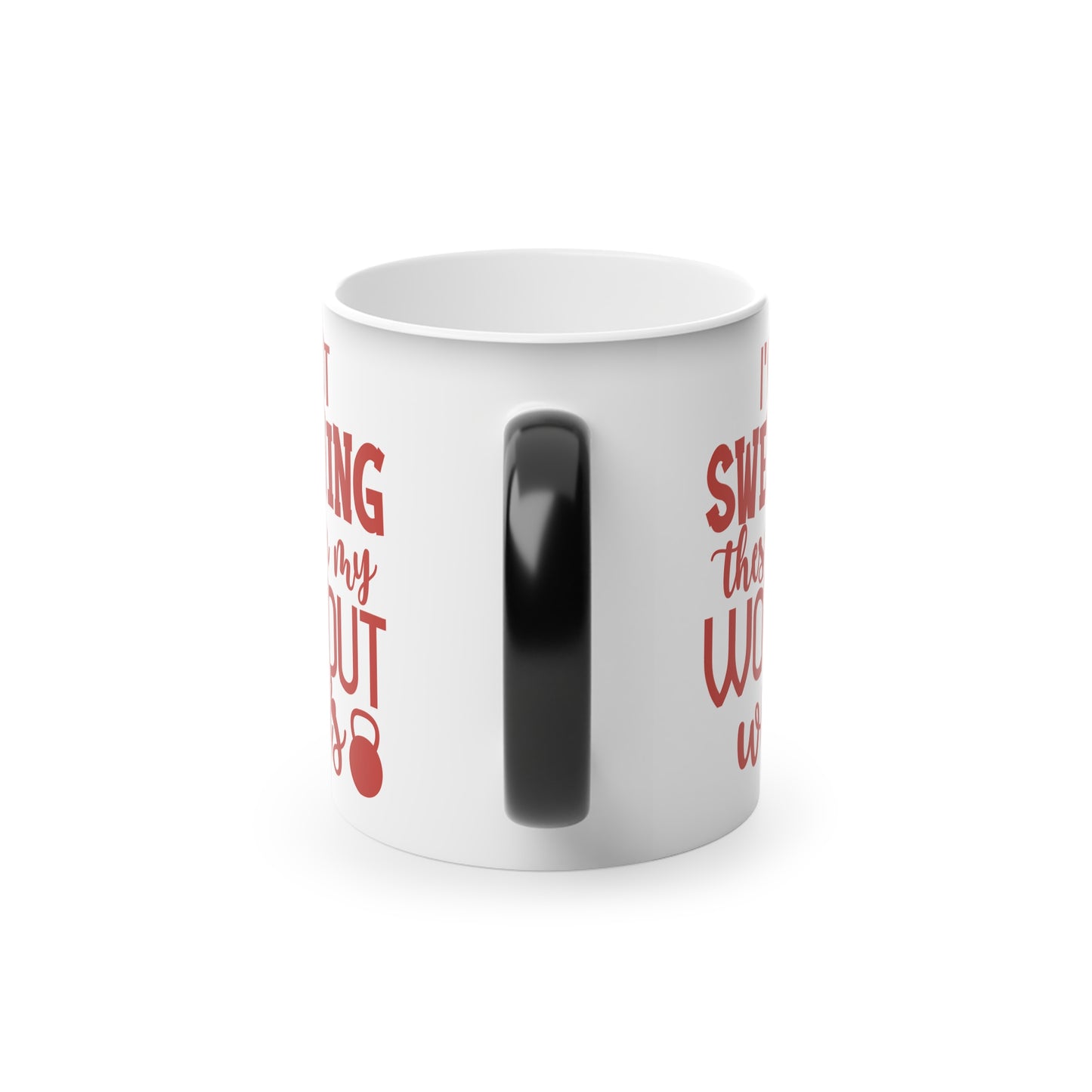 I'm Not Swearing... Magic Mug - Color Changing Mug for Fitness Enthusiasts