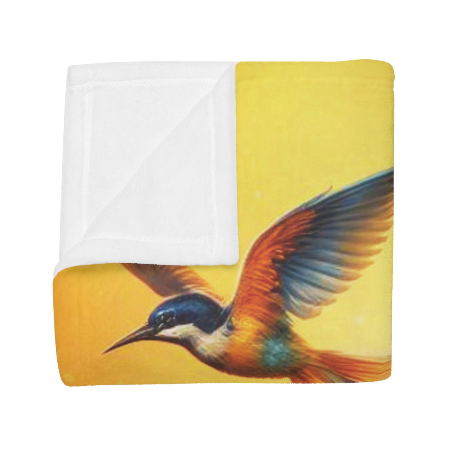 Birds of Paradise Plush Fleece Blanket