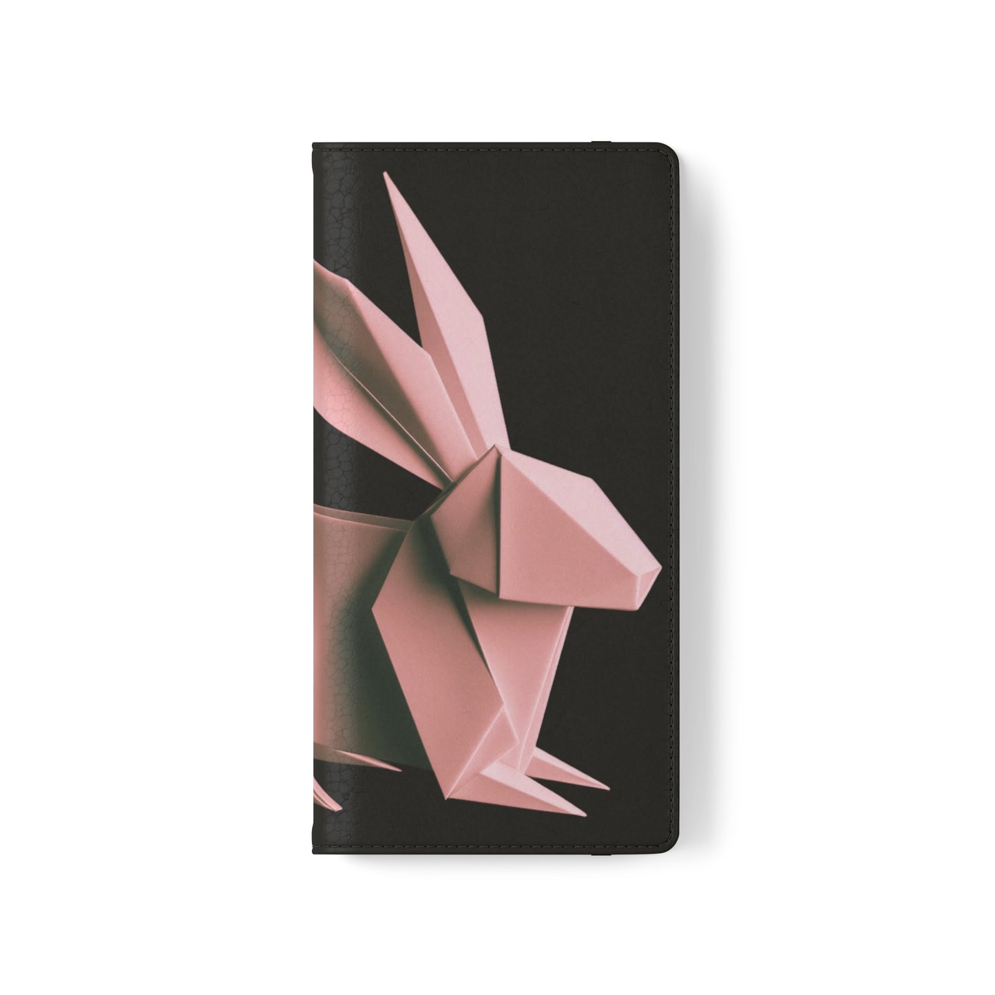 Origami Pink Rabbit Flip Cases iPhone/Samsung