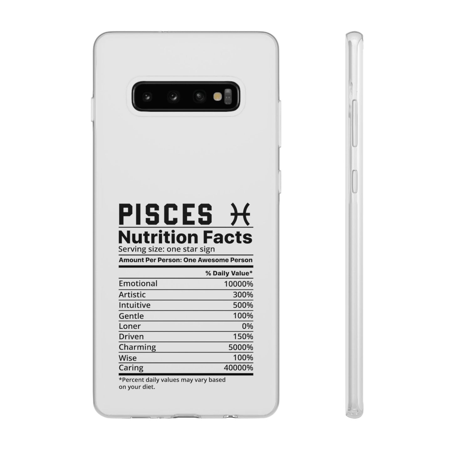 Pisces Nutrition Flexi Cases iPhone/Samsung with Gift Wrapping Option