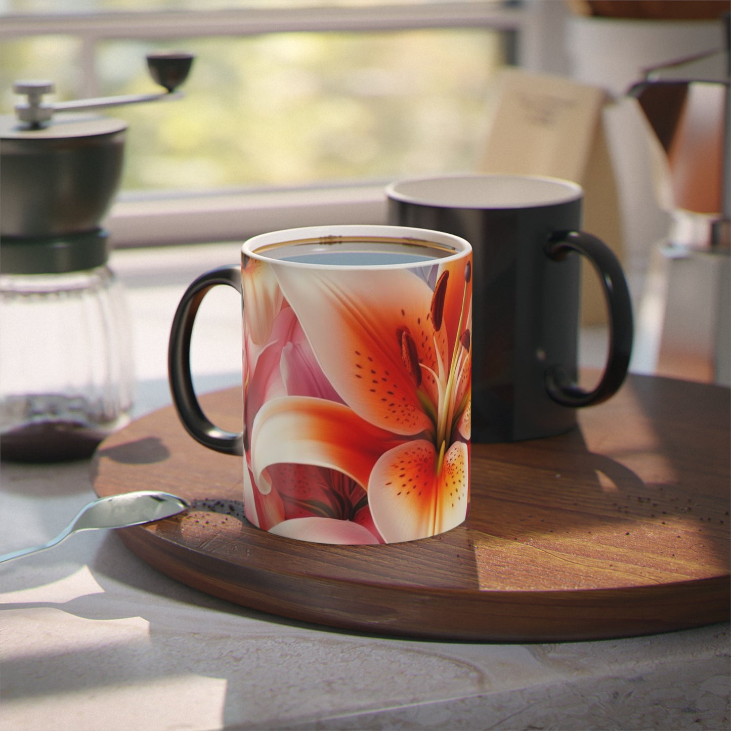 Lilies Magic Mug