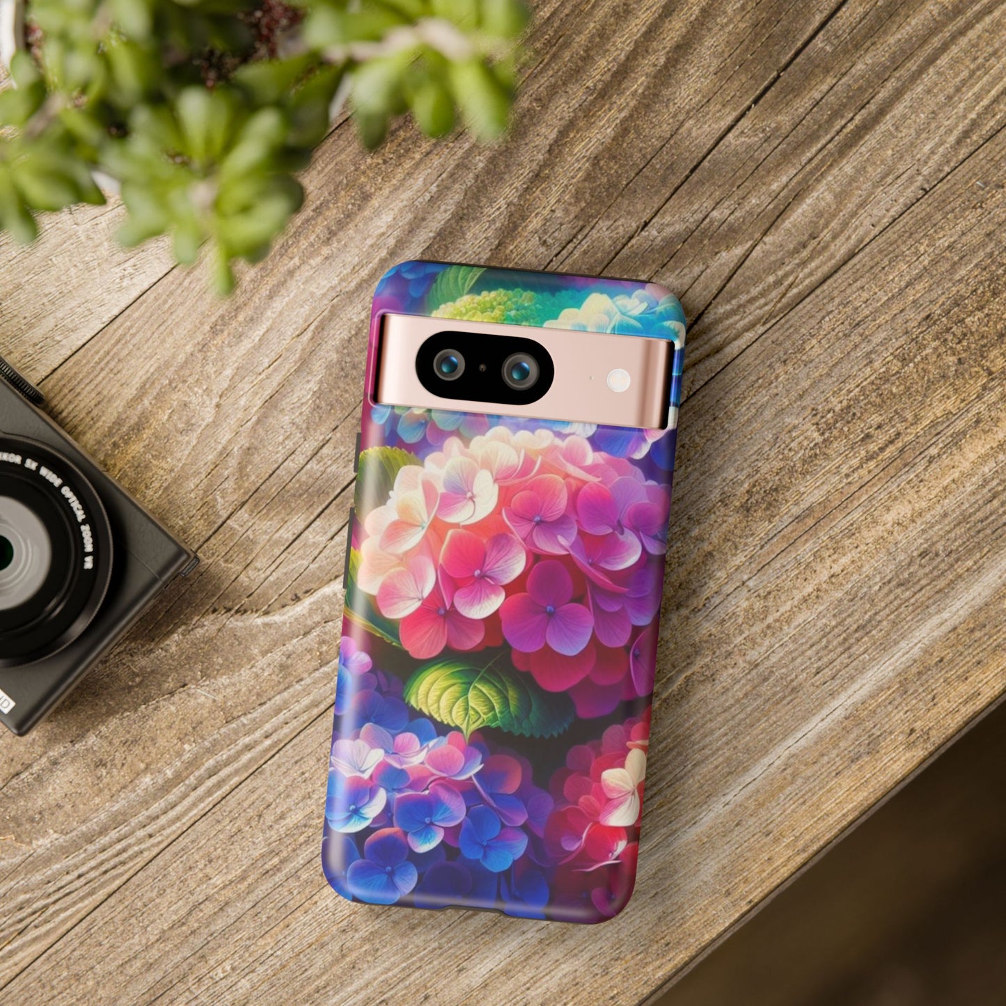 Hydrangea Tough Cases iPhone/Google/Samsung