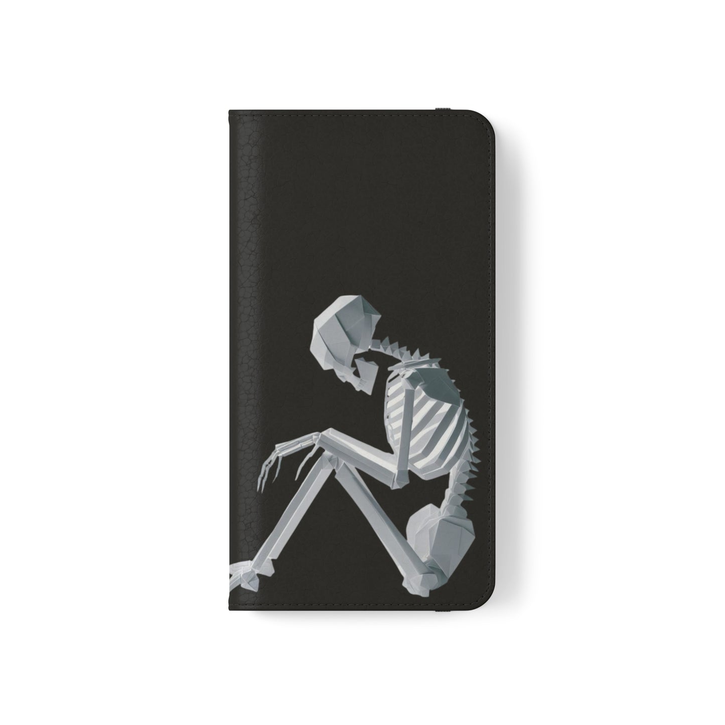 Origami Skelleton Flip Cases iPhone/Samsung