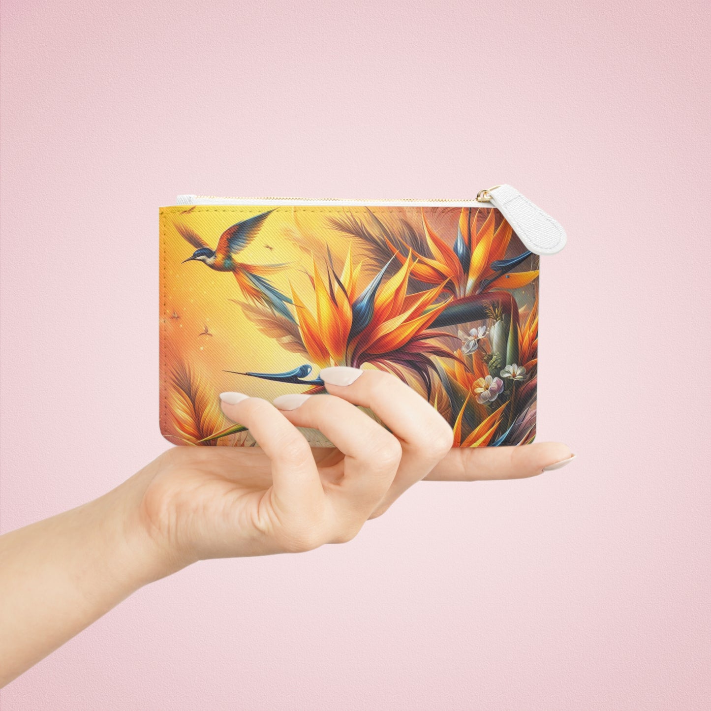 Bird of Paradise Mini Clutch Bag