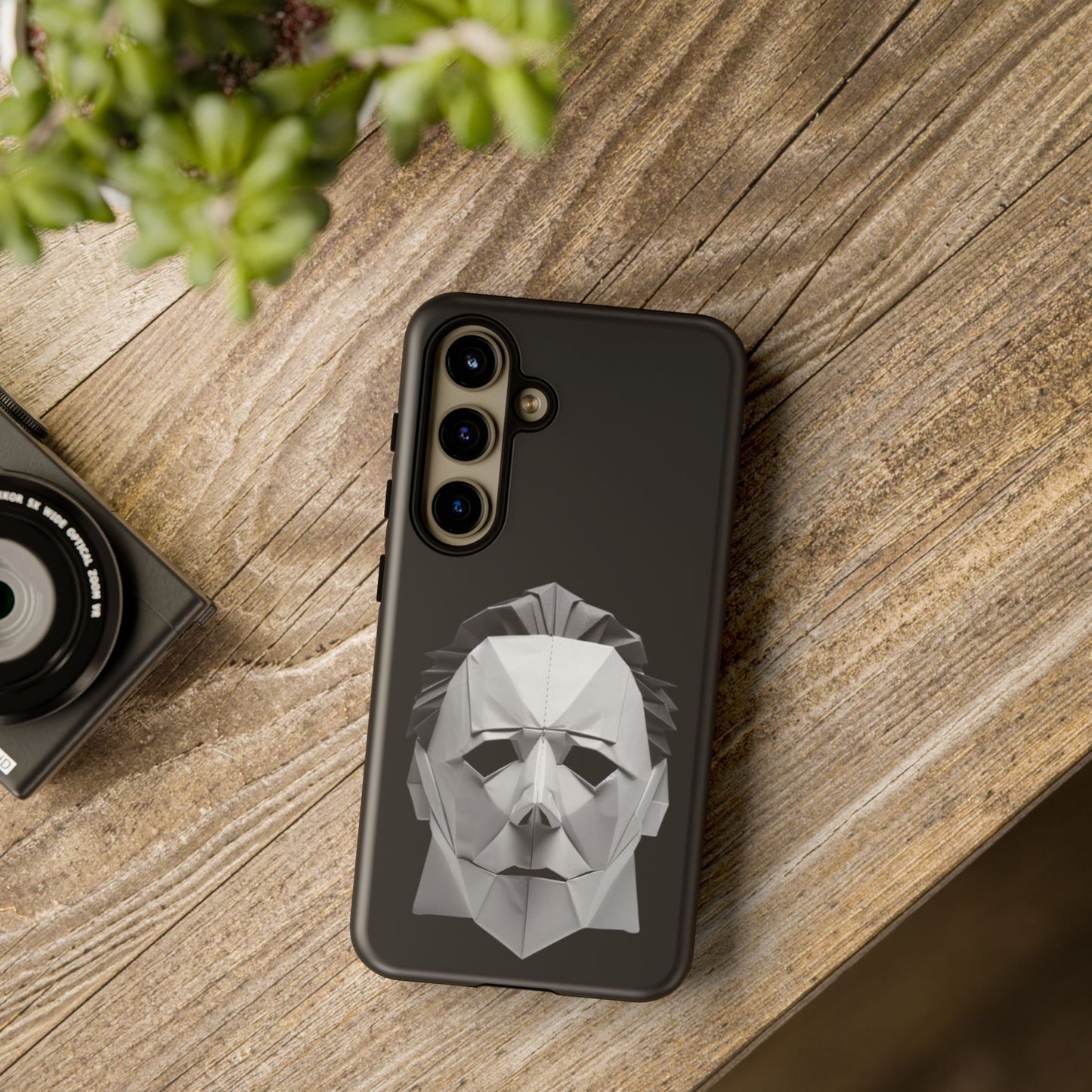 Origami Michael Myers Mask Tough Cases iPhone/Google/Samsung