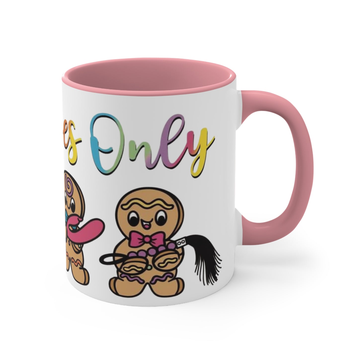 Good Vibes Only Colorful Accent Mug 11oz - For Adults Only