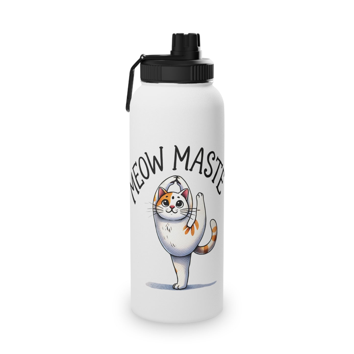 Meow Maste Stainless Steel Water Bottle - # Sizes