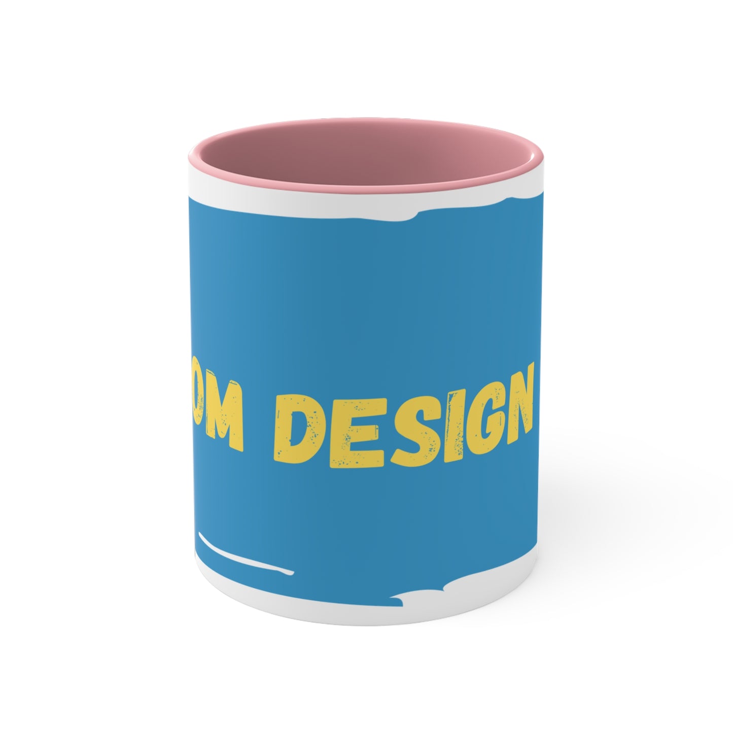 Customisable Colorful Accent Mugs, 11oz