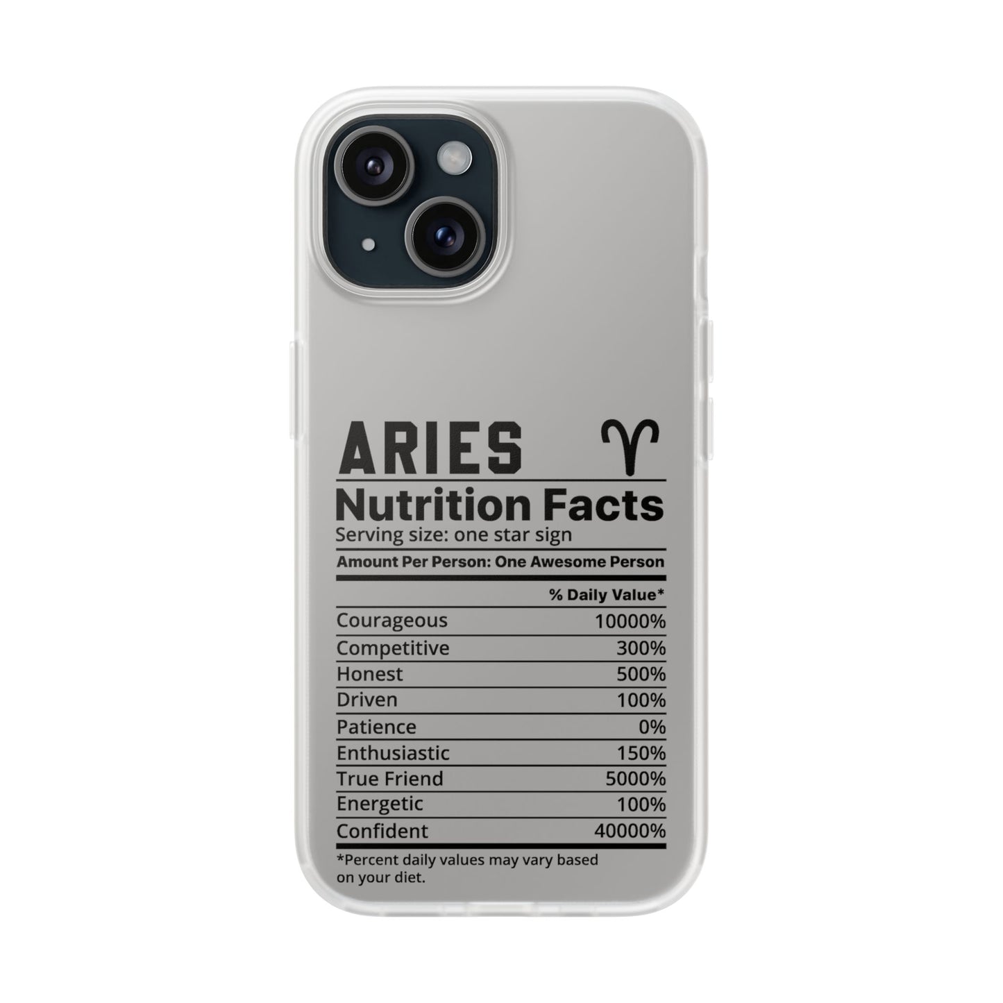 Aries Nutrition Flexi Cases iPhone/Samsung with Gift Wrapping Option