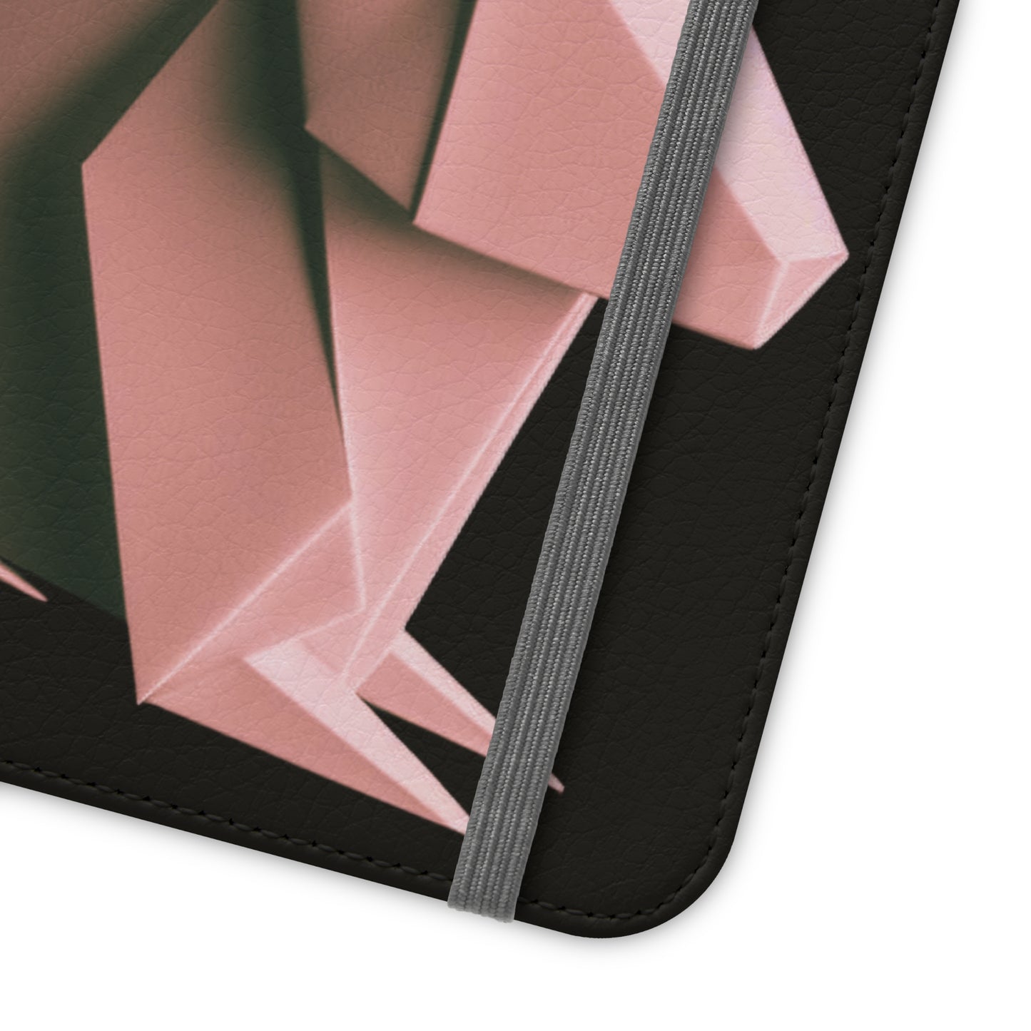 Origami Pink Rabbit Flip Cases iPhone/Samsung