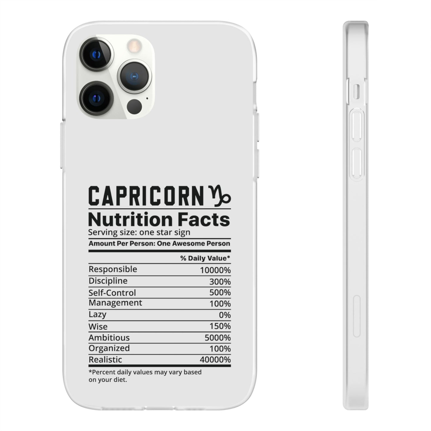 Capricorn Nutrition Flexi Cases iPhone/Samsung with Gift Wrapping Option