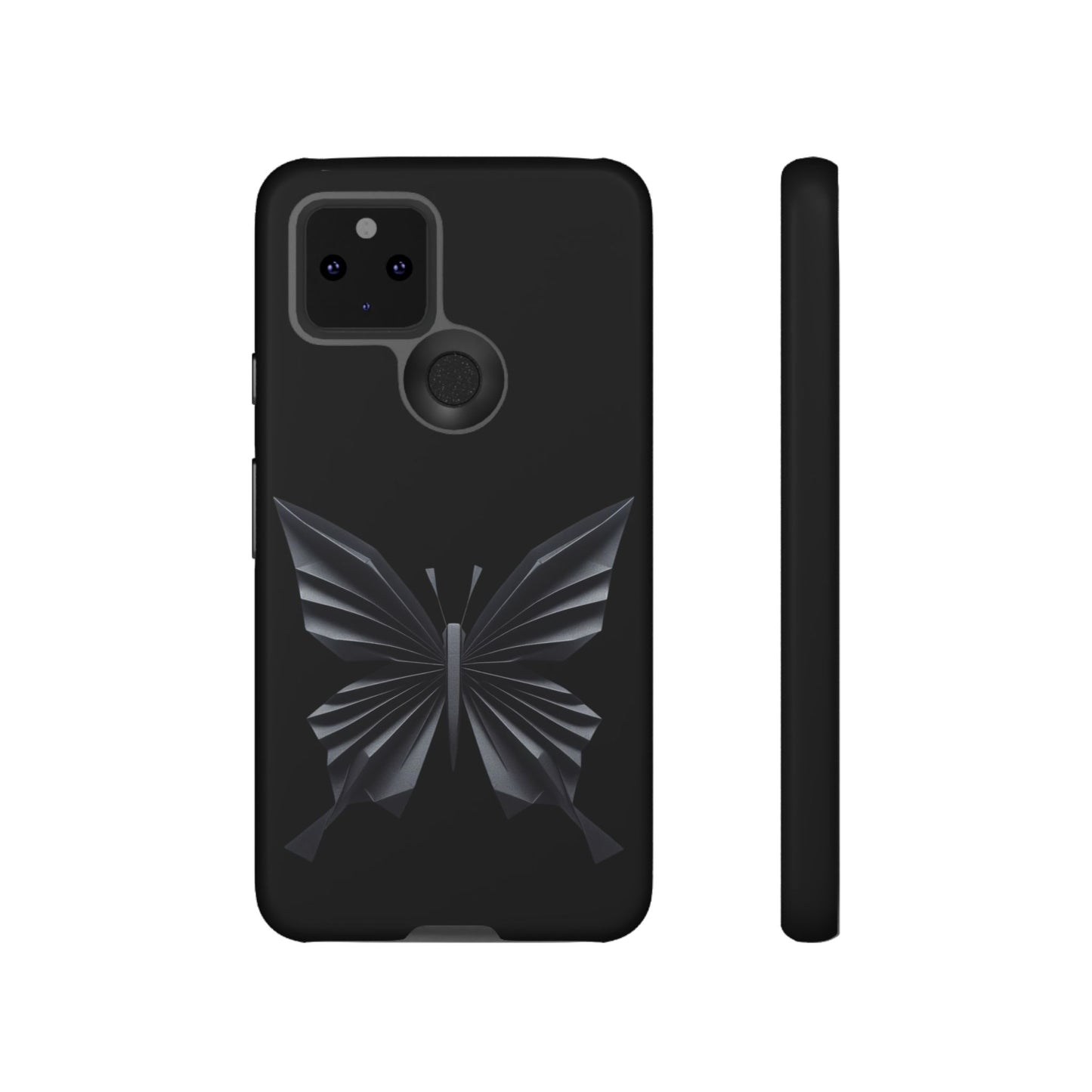 Origami Black Butterfly Tough Cases iPhone/Google/Samsung