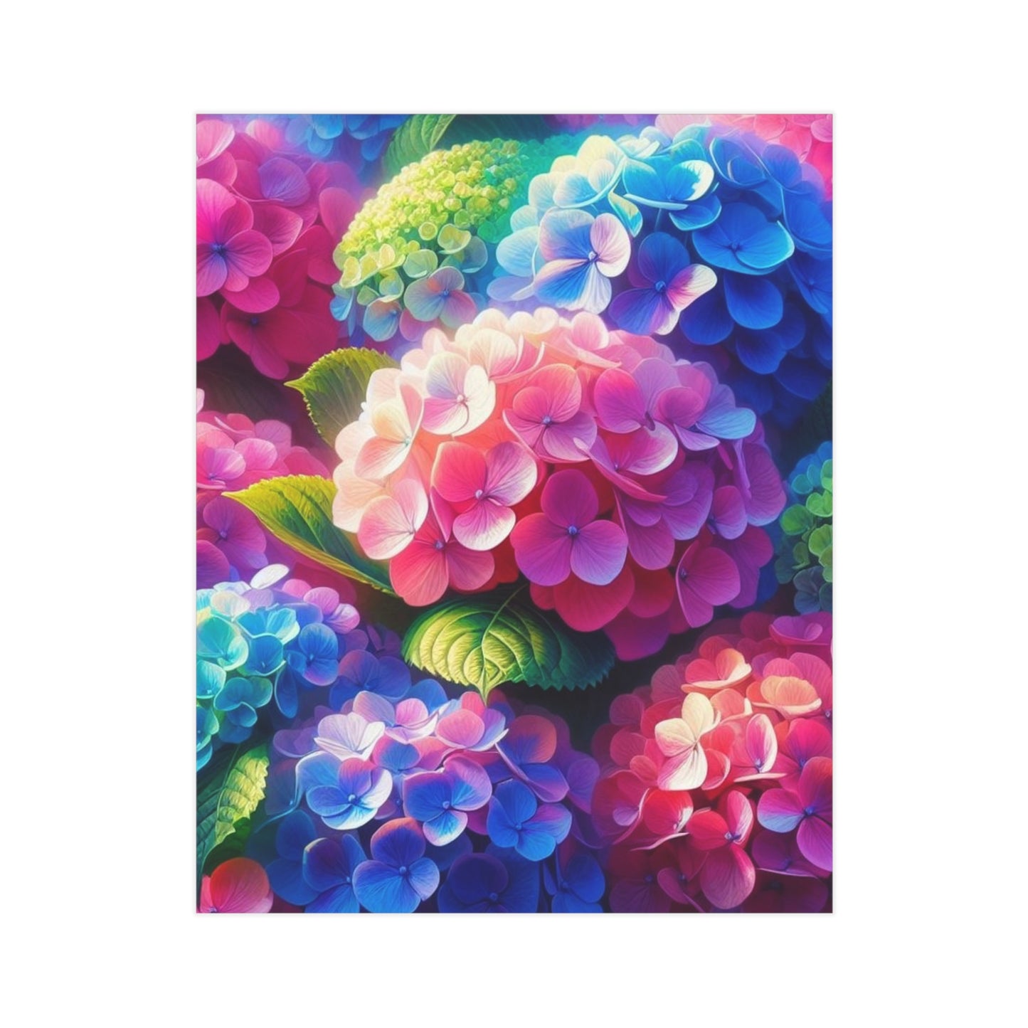 Hydrangeas Unframed Prints