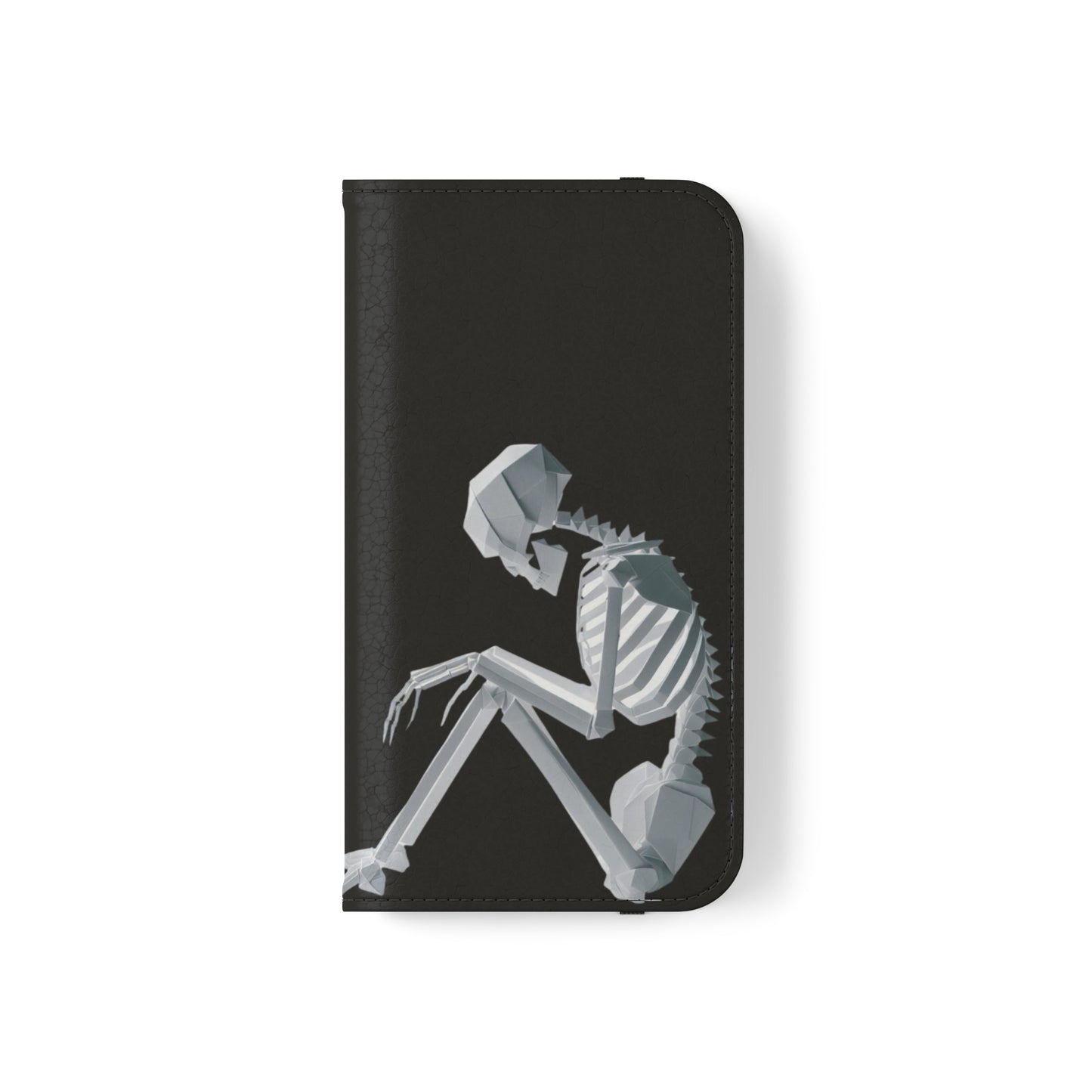 Origami Skelleton Flip Cases iPhone/Samsung