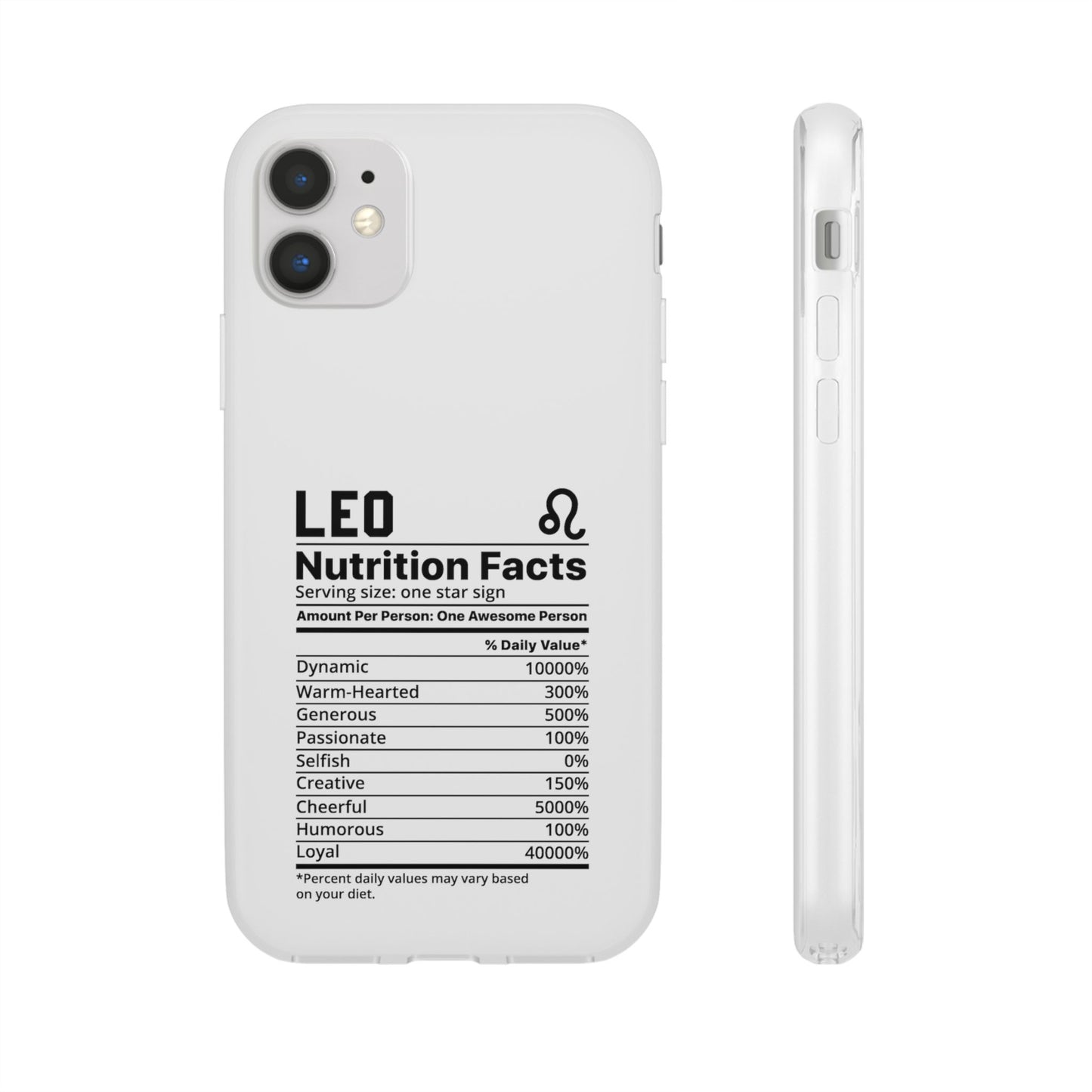 Leo Nutrition Flexi Cases iPhone/Samsung with Gift Wrapping Option