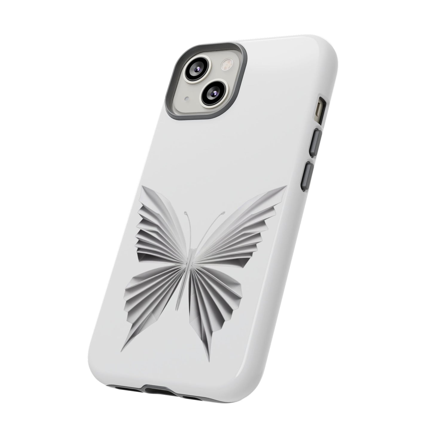 Origami White Butterfly Tough Cases iPhone/Google/Samsung