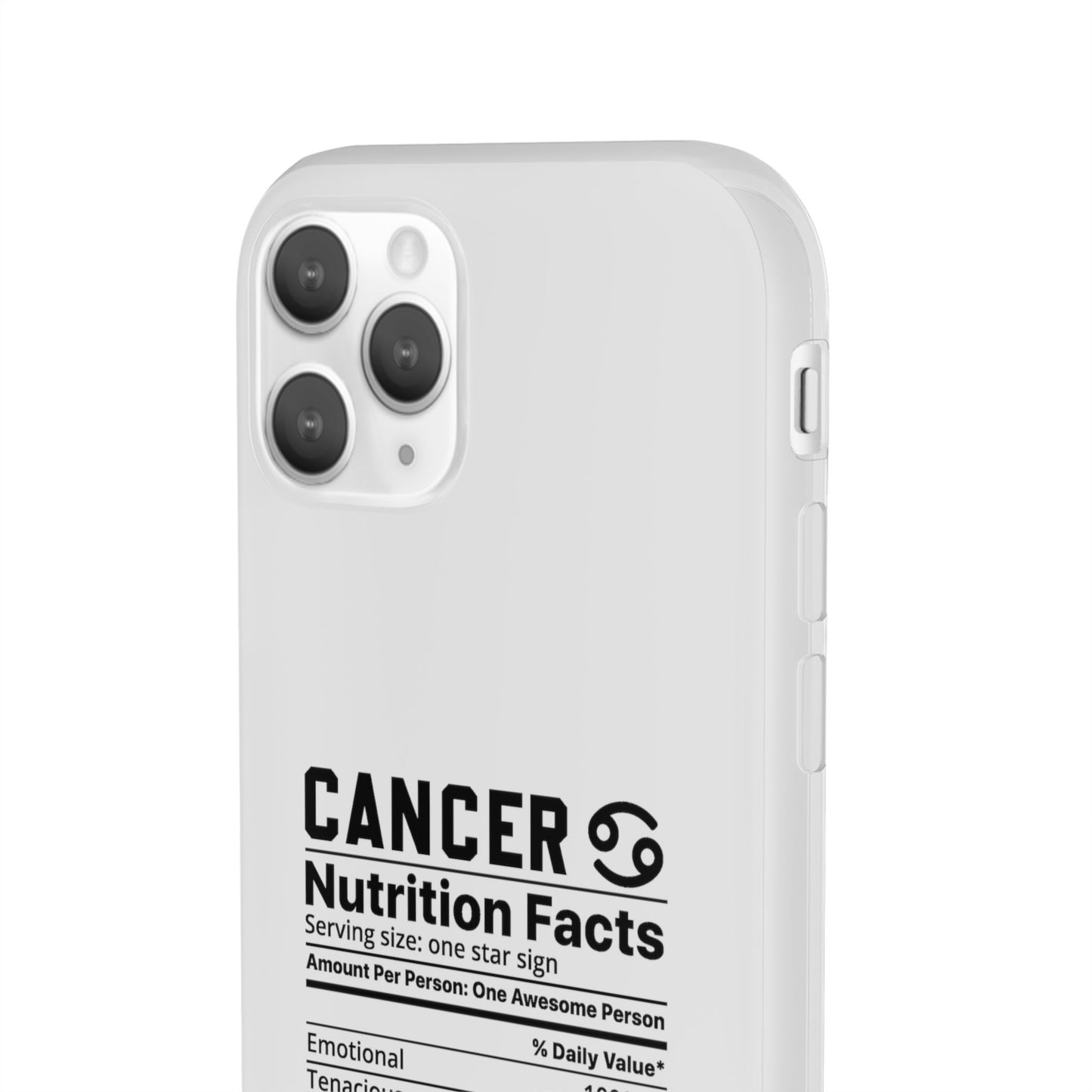 Cancer Nutrition Flexi Cases iPhone/Samsung with Gift Wrapping Option