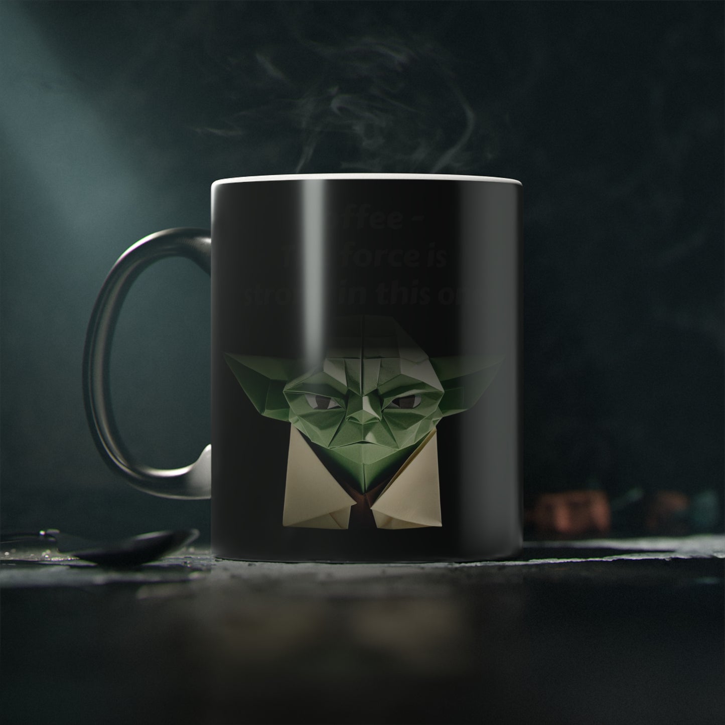 Origami Yoda Magic Mug