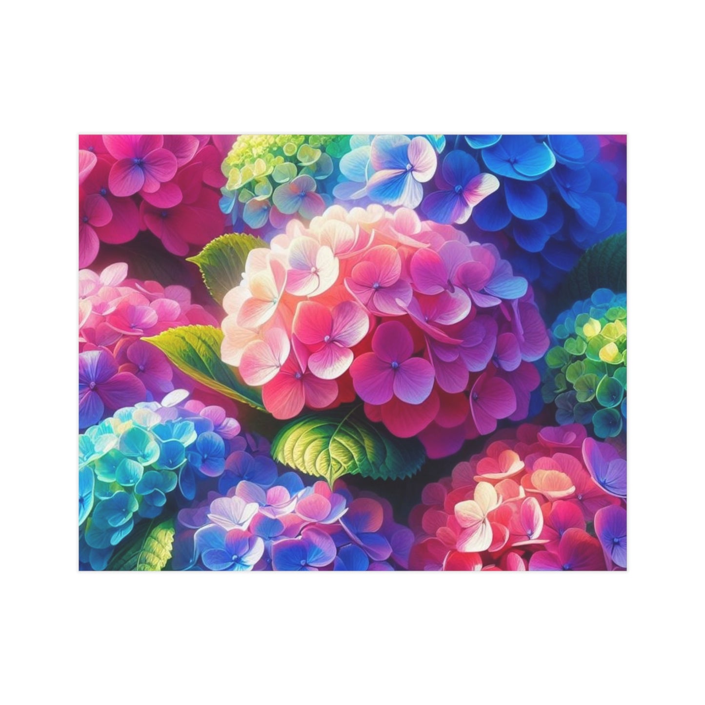 Hydrangeas Unframed Prints