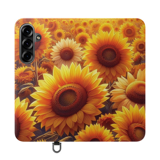 Sunflowers Flip Cases iPhone/Samsung