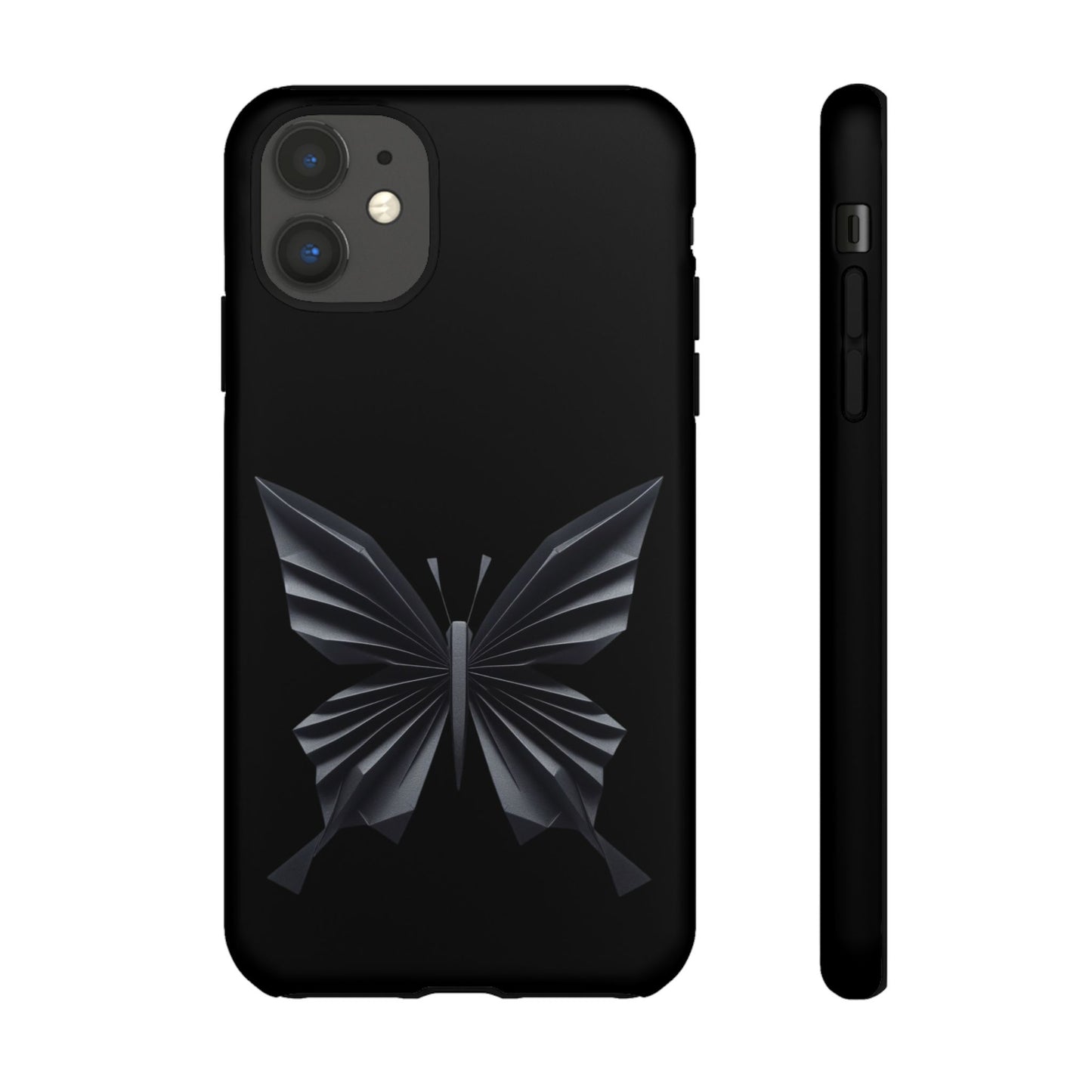 Origami Black Butterfly Tough Cases iPhone/Google/Samsung