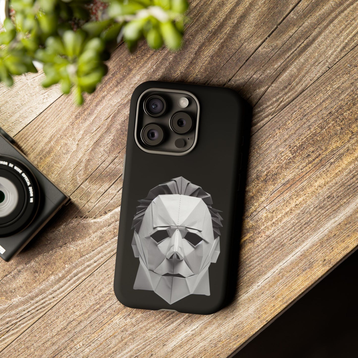 Origami Michael Myers Mask Tough Cases iPhone/Google/Samsung