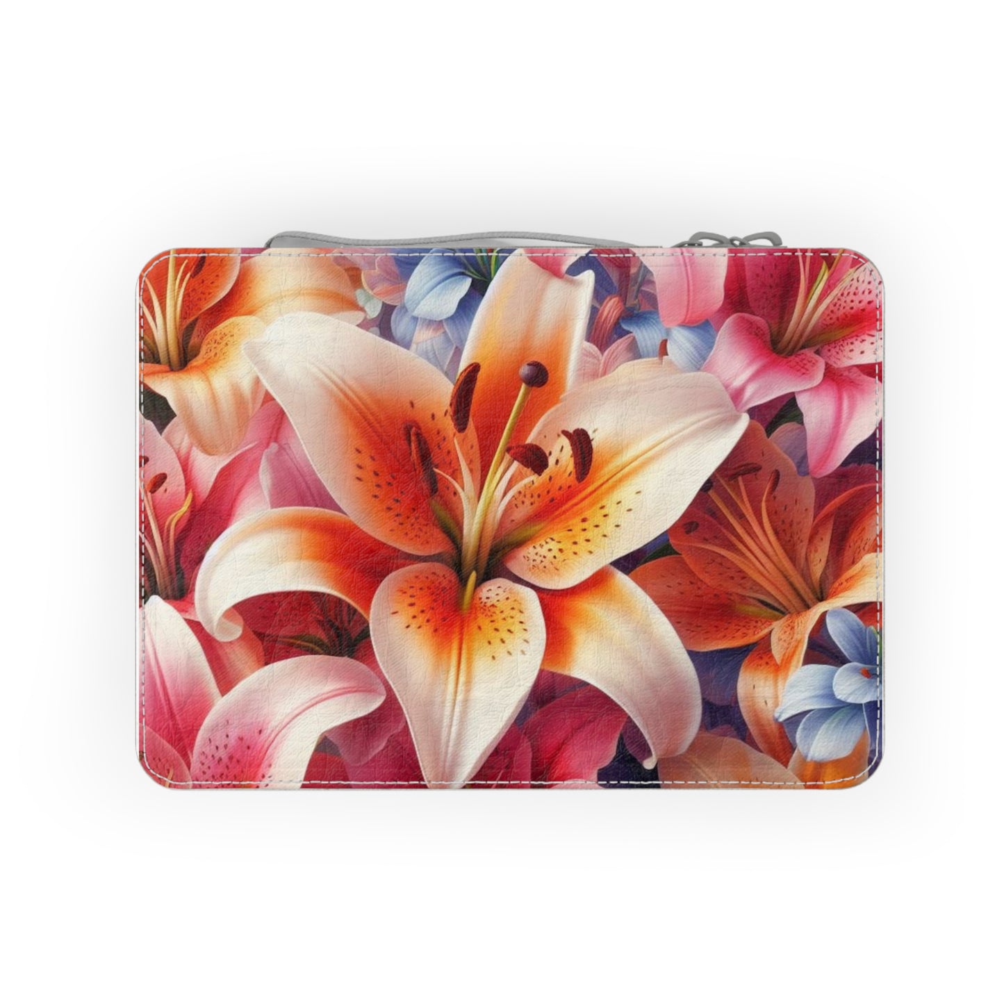 Lilies Paper Lunch Bag