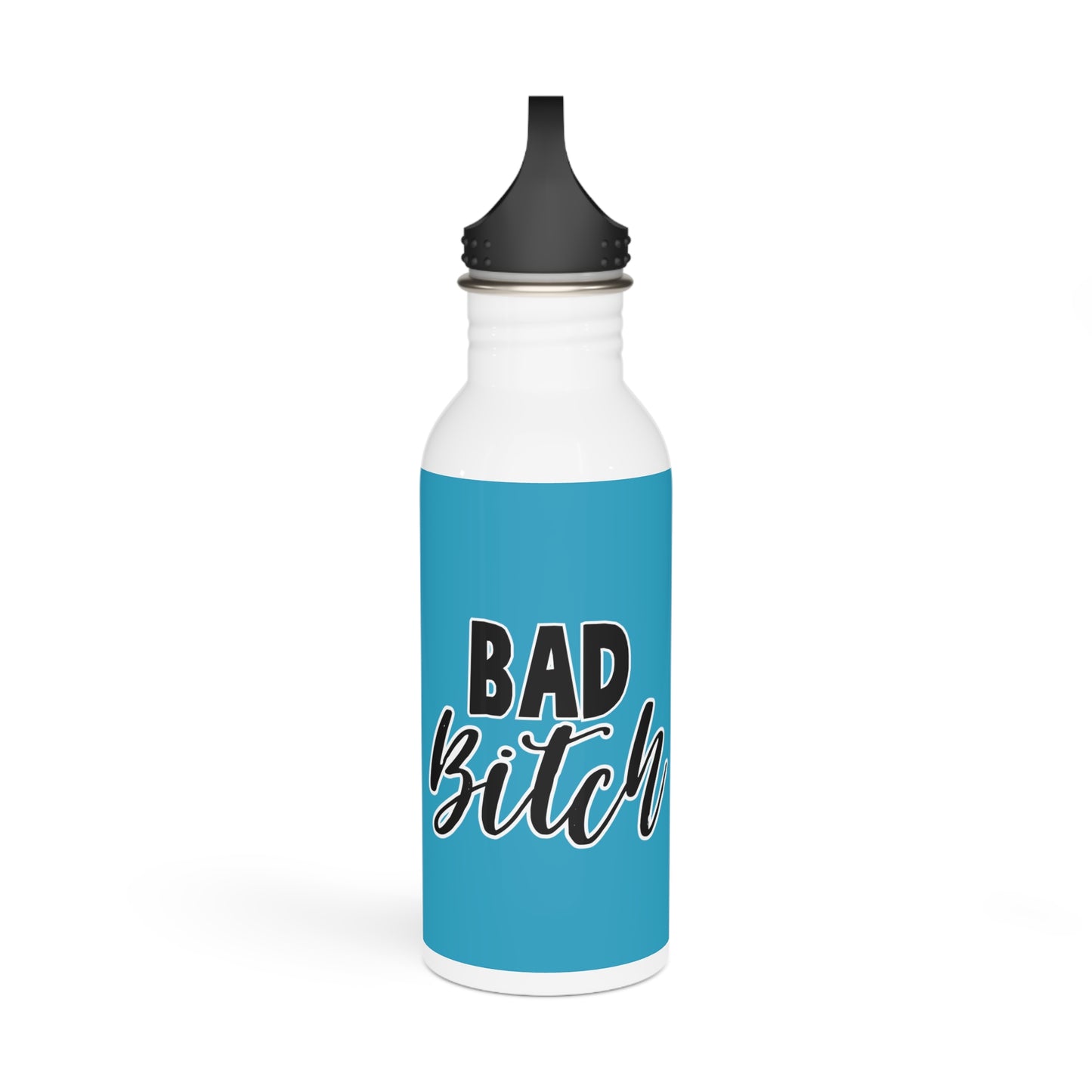 Bad Bitch Stylish Stainless Steel Water Bottle - Eco-Friendly, Durable, Perfect for On-the-Go - Teal