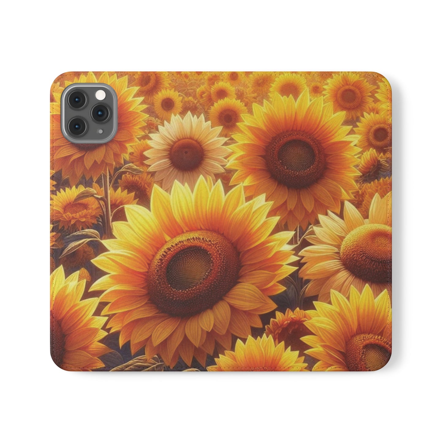 Sunflowers Flip Cases iPhone/Samsung