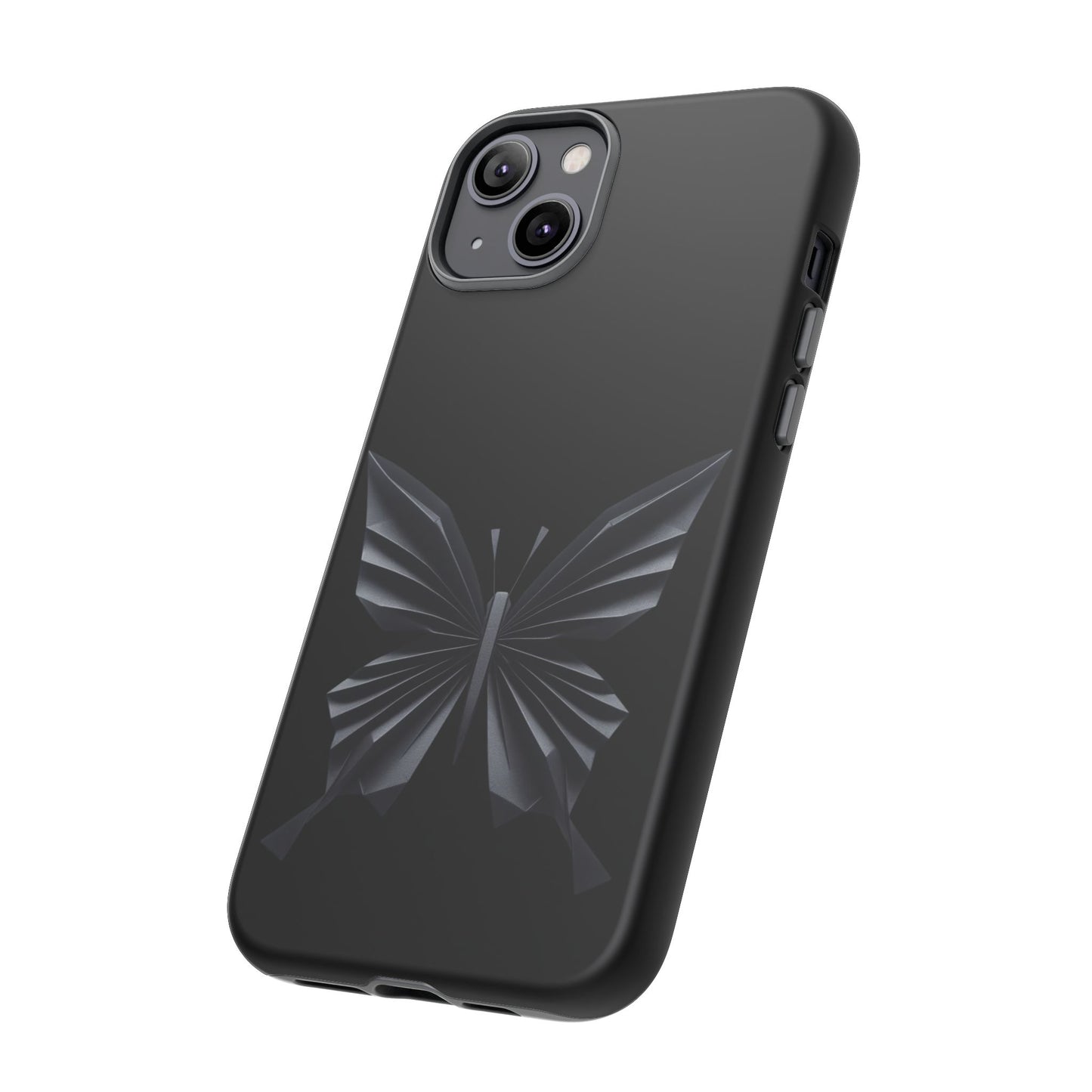 Origami Black Butterfly Tough Cases iPhone/Google/Samsung