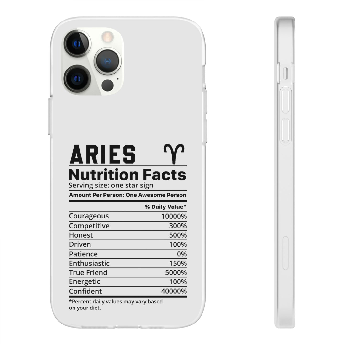 Aries Nutrition Flexi Cases iPhone/Samsung with Gift Wrapping Option