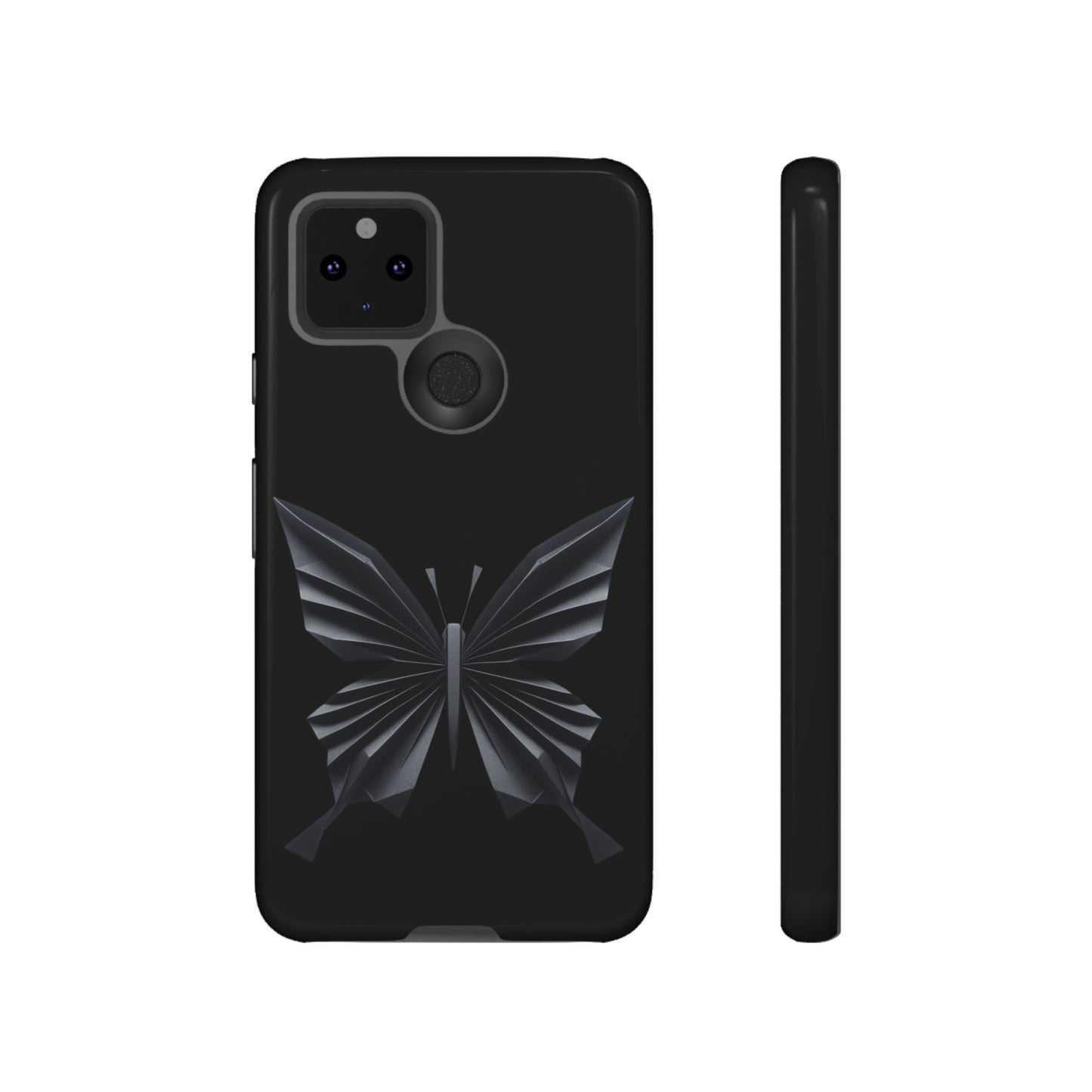 Origami Black Butterfly Tough Cases iPhone/Google/Samsung