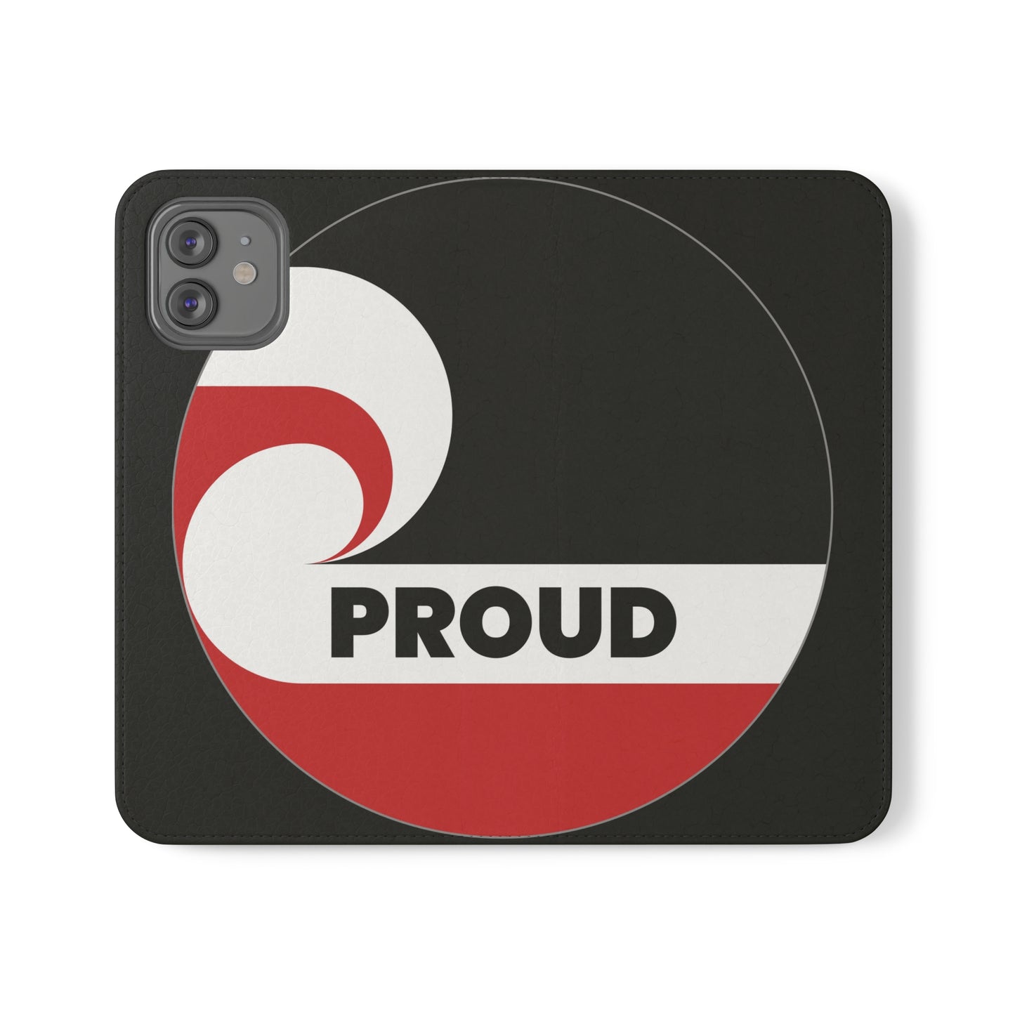 PROUD Flip Cases for iPhone/Samsung - black