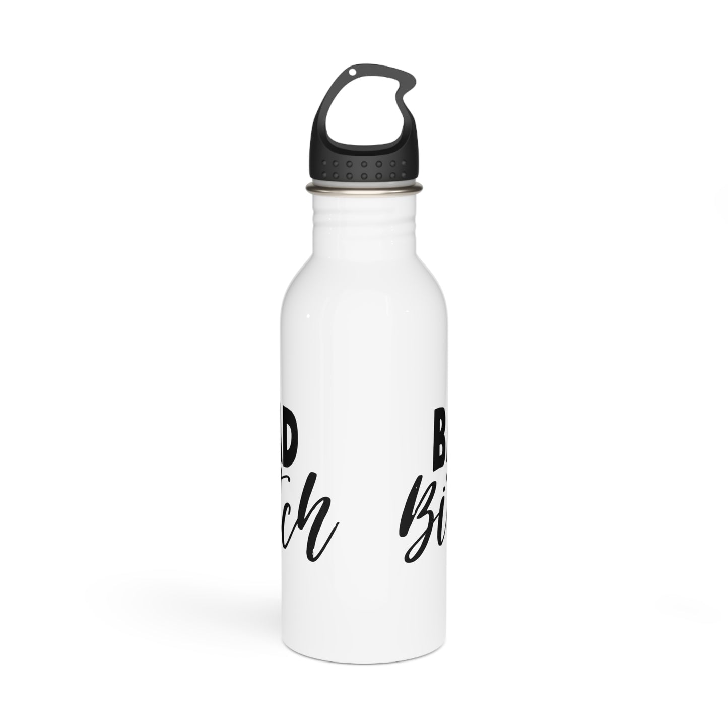 Bad Bitch Stylish Stainless Steel Water Bottle - Eco-Friendly, Durable, Perfect for On-the-Go - White