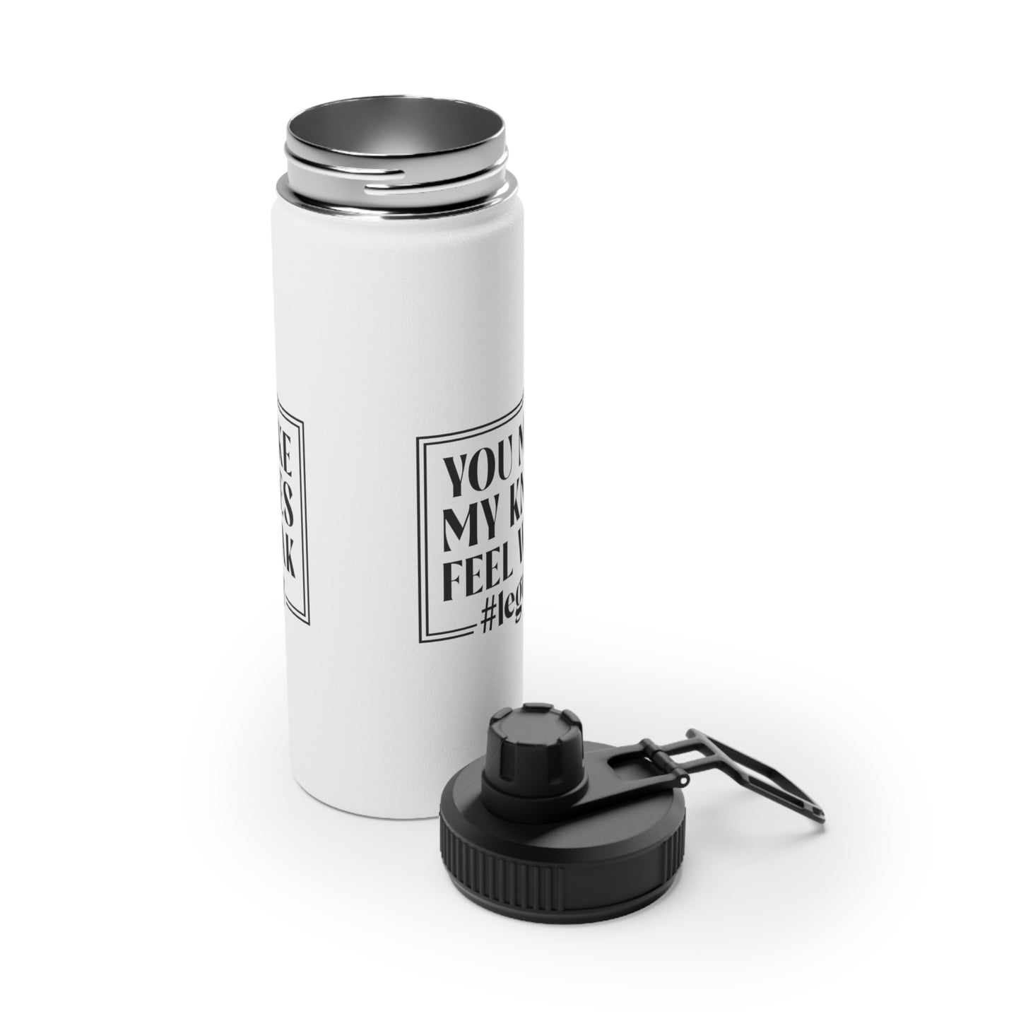 Leg Day Stainless Steel Sports Water Bottle - 3 sizes