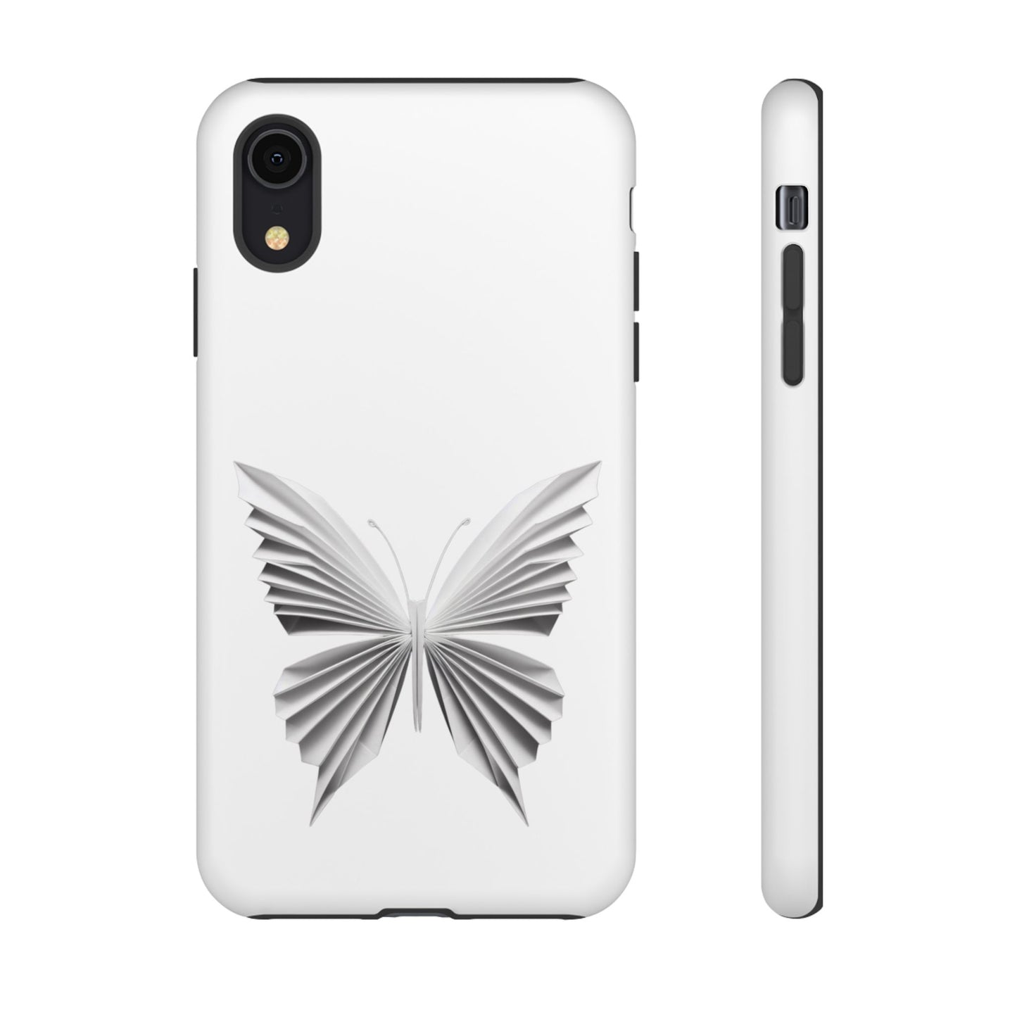 Origami White Butterfly Tough Cases iPhone/Google/Samsung