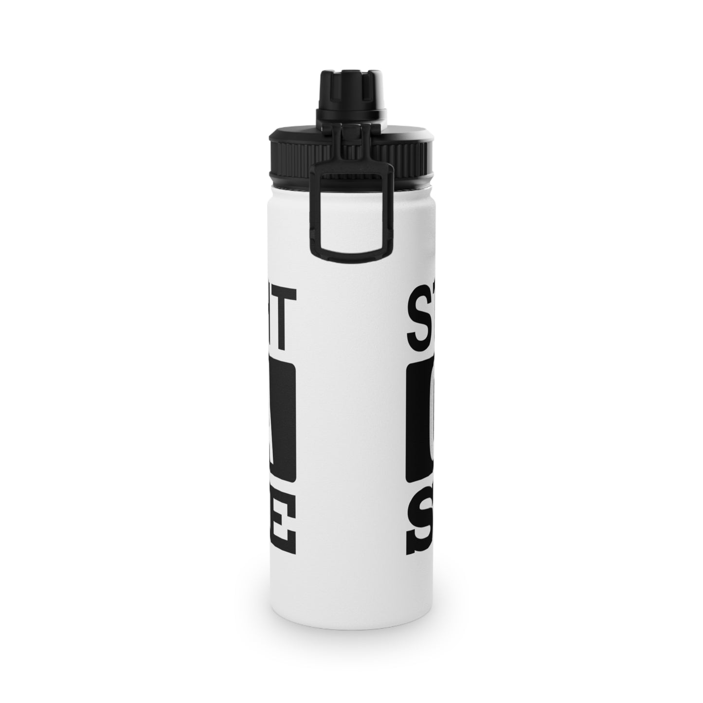 Straight Outta Shape Stainless Steel Sports Water Bottle - 3 sizes